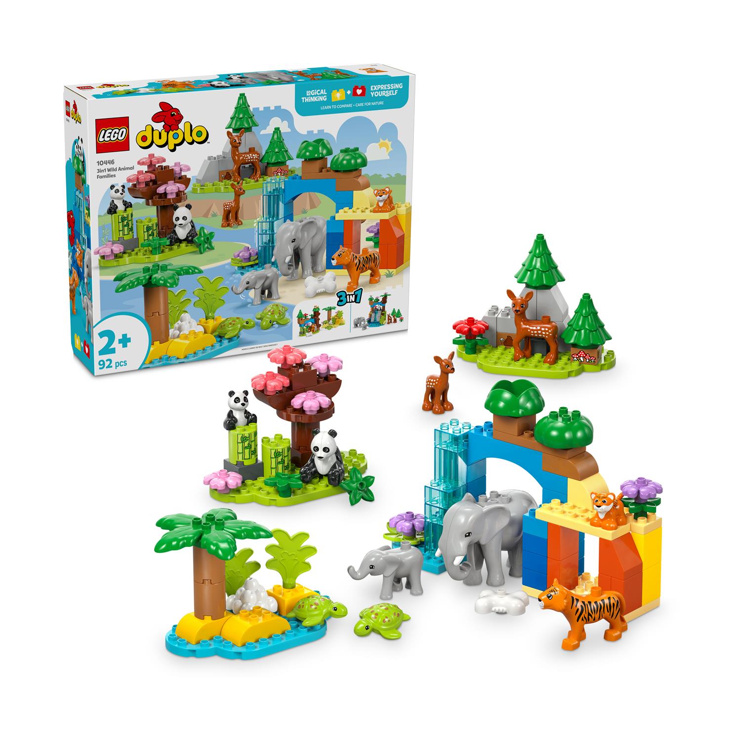 LEGO DUPLO Town: 3in1 Wild Animal Families (10446) LEGO DUPLO Town: 3in1 Wild Animal Families (10446)