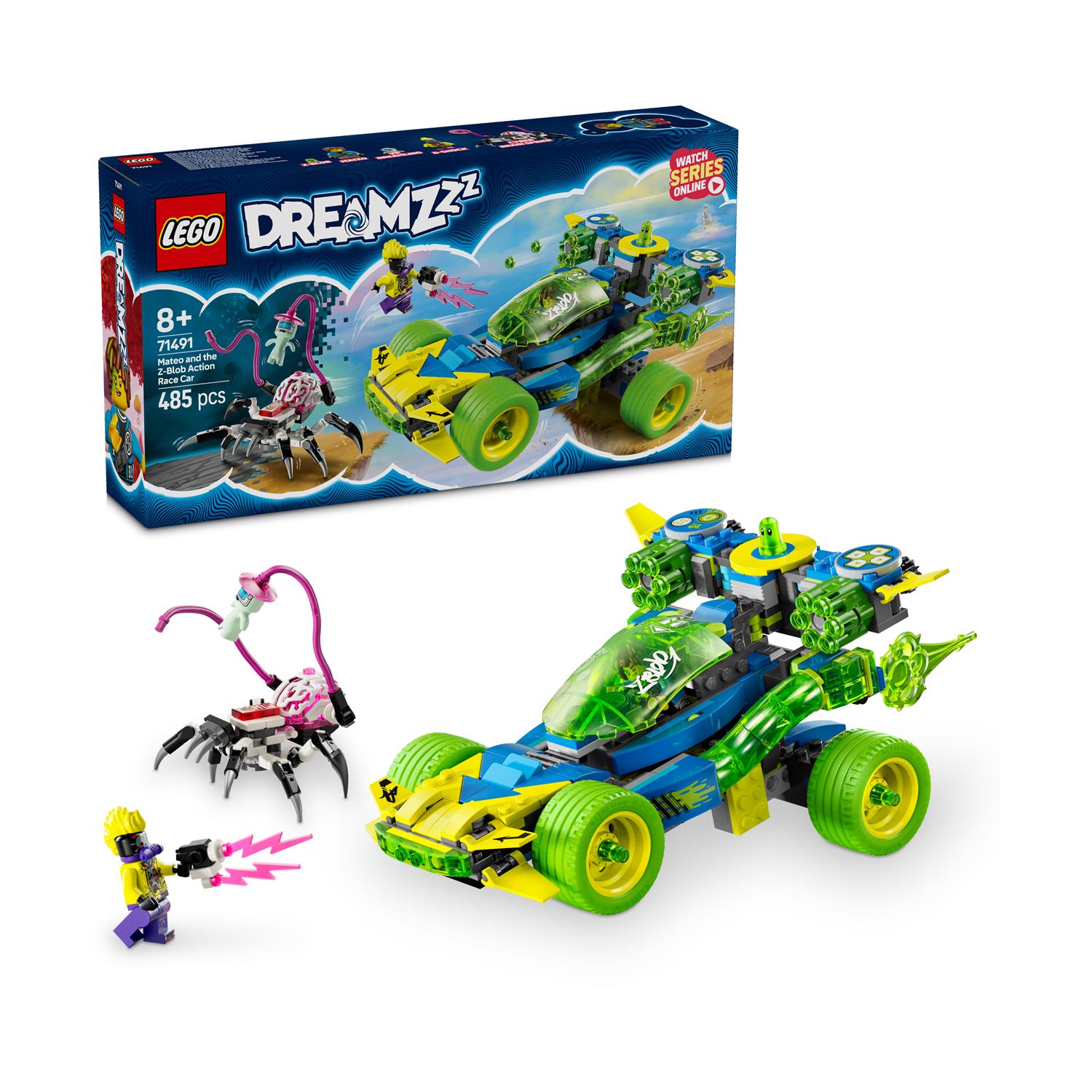 LEGO DREAMZzz: Mateo and the Z-Blob Action Race Car (71491) LEGO DREAMZzz: Mateo and the Z-Blob Action Race Car (71491)