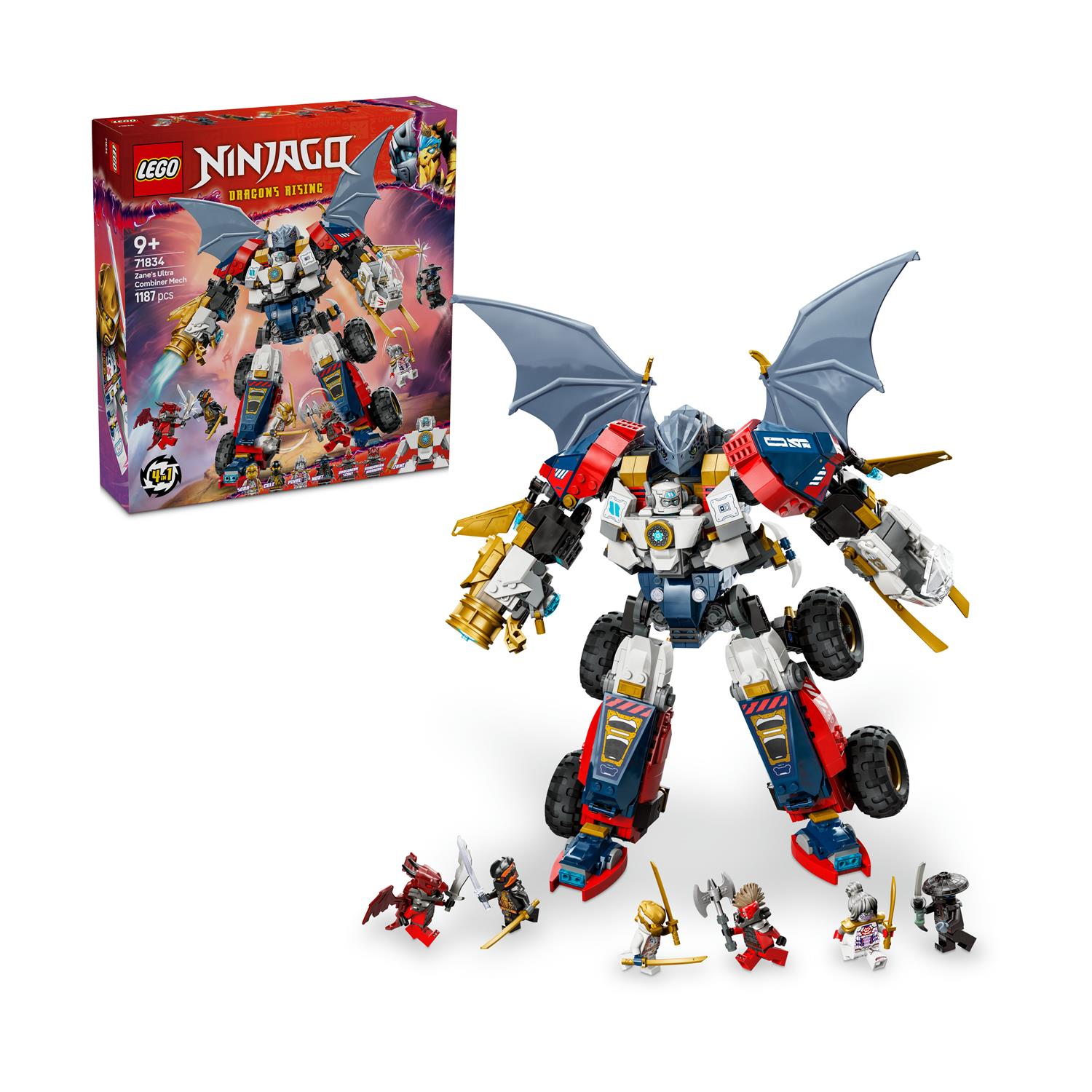 LEGO NINJAGO : Zane’s Ultra Combiner Mech (71834) LEGO NINJAGO : Zane’s Ultra Combiner Mech (71834)