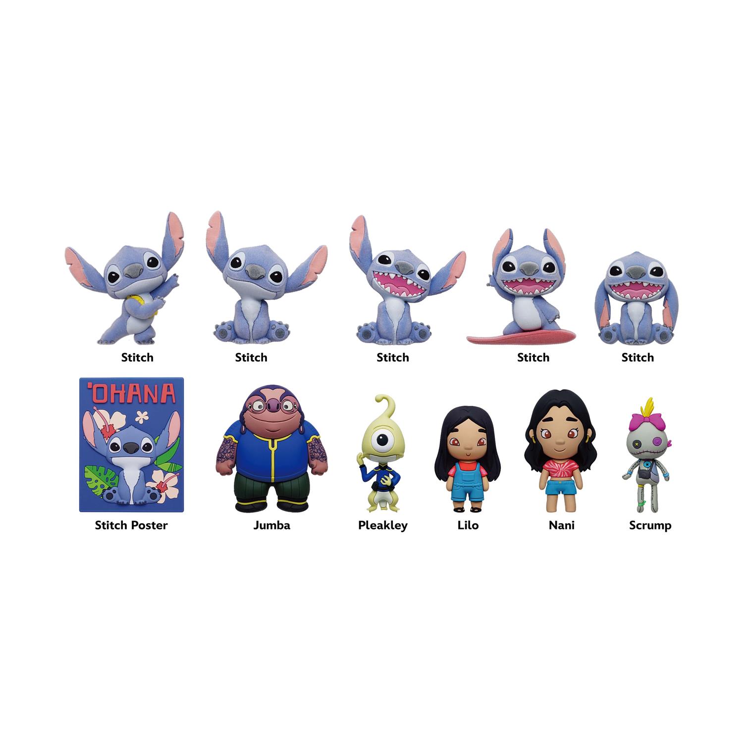 Monogram Disney: Lilo & Stitch Movie (Series1) (Blind Bag/Random) 3D Foam Bag Clips Figures (84060) Monogram Disney: Lilo & Stitch Movie (Series1) (Blind Bag/Random) 3D Foam Bag Clips Figures (84060)