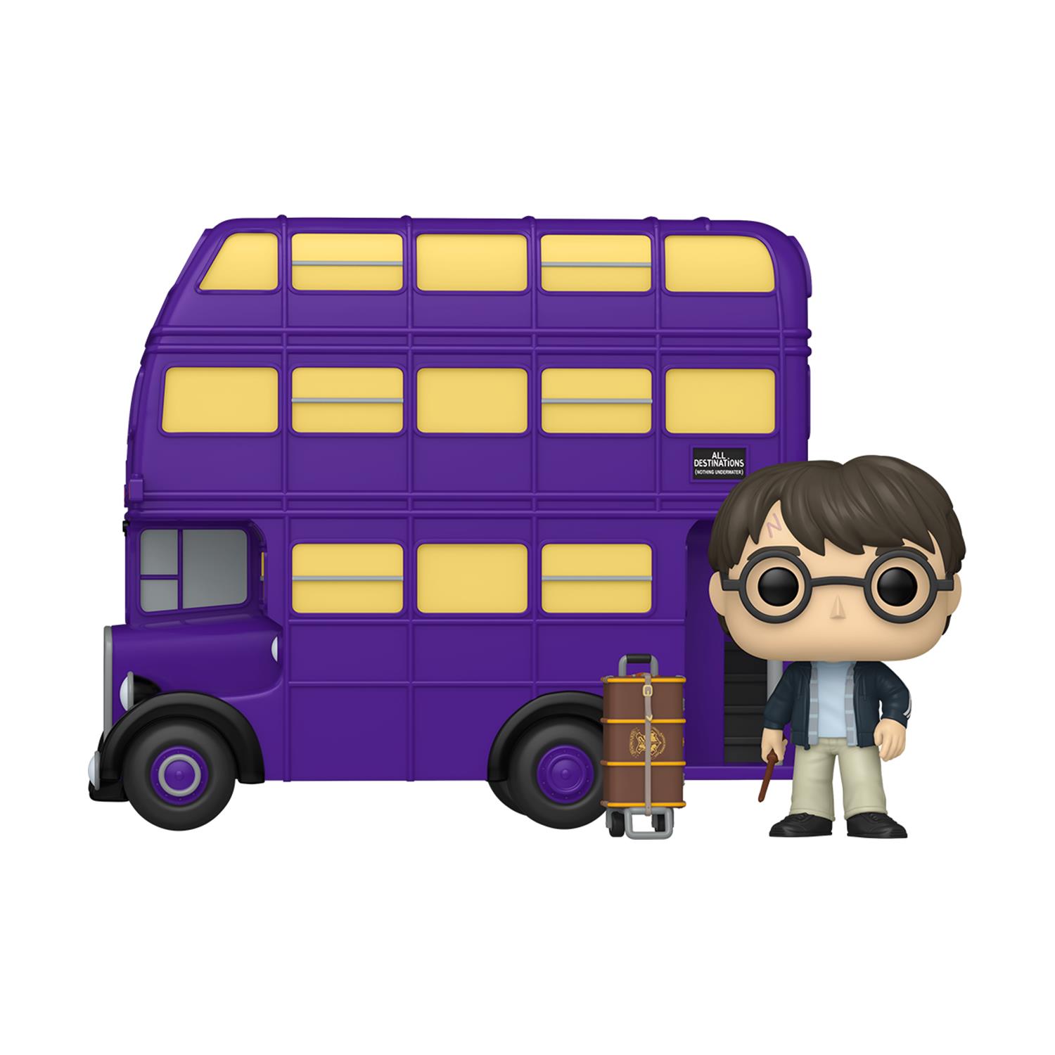 Funko Pop! Rides Super Deluxe: Harry Potter - Harry Potter with Knight Bus #139 Vinyl Figure Funko Pop! Rides Super Deluxe: Harry Potter - Harry Potter with Knight Bus #139 Vinyl Figure
