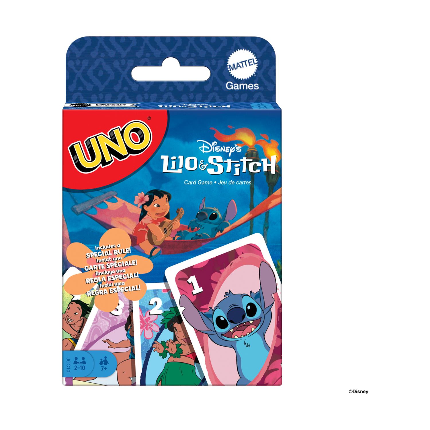Mattel Uno: Disney - Lilo & Stitch (JCC10) Mattel Uno: Disney - Lilo & Stitch (JCC10)