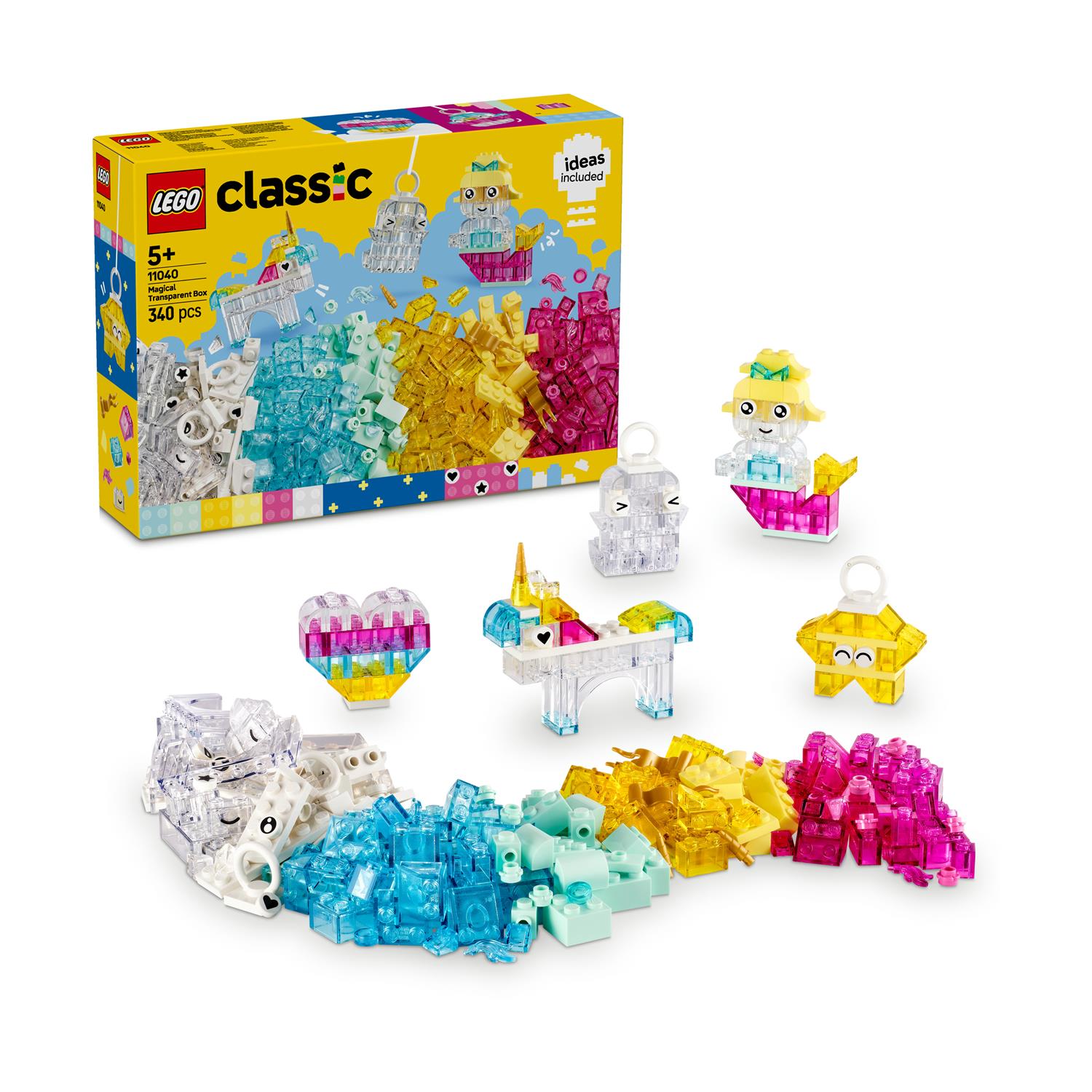 LEGO Classic: Magical Transparent Box (11040)