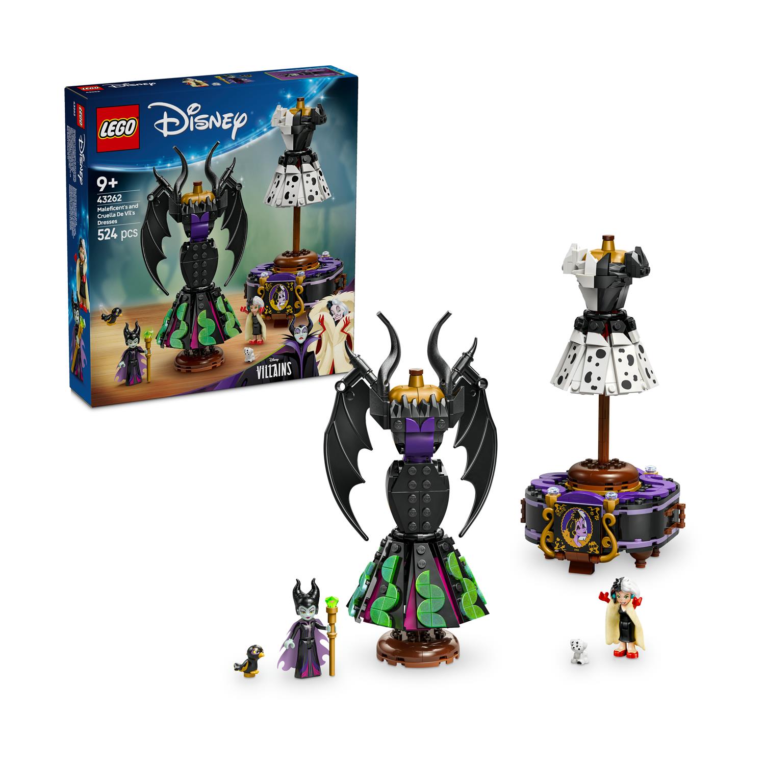 LEGO Disney Classic: Maleficent's And Cruella De Vil's Dresse (43262) LEGO Disney Classic: Maleficent's And Cruella De Vil's Dresse (43262)