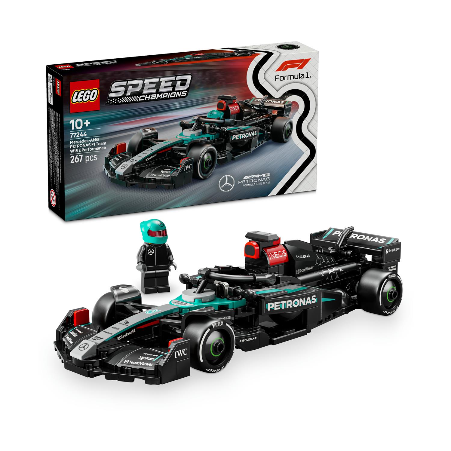 LEGO Speed Champions: Mercedes-Amg F1 W15 Race Car (77244) LEGO Speed Champions: Mercedes-Amg F1 W15 Race Car (77244)