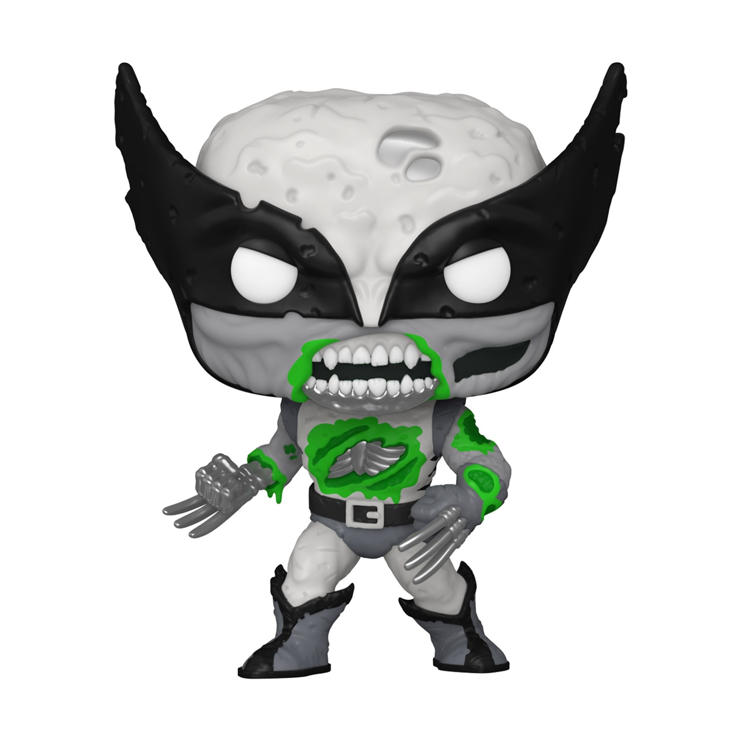 Funko Pop! Marvel: Zombies - Wolverine (B&W) (Glows in The Dark) (Special Edition) #662 Vinyl Figure Funko Pop! Marvel: Zombies - Wolverine (B&W) (Glows in The Dark) (Special Edition) #662 Vinyl Figure