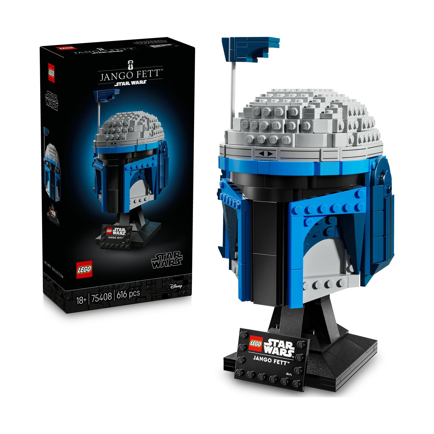 LEGO Star Wars: Jango Fett Helmet (75408) LEGO Star Wars: Jango Fett Helmet (75408)