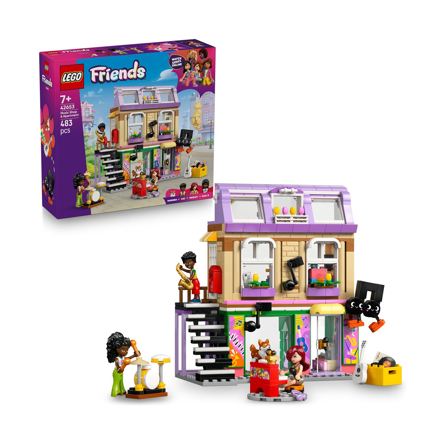 LEGO Friends: Music Store & Apartment (42653)