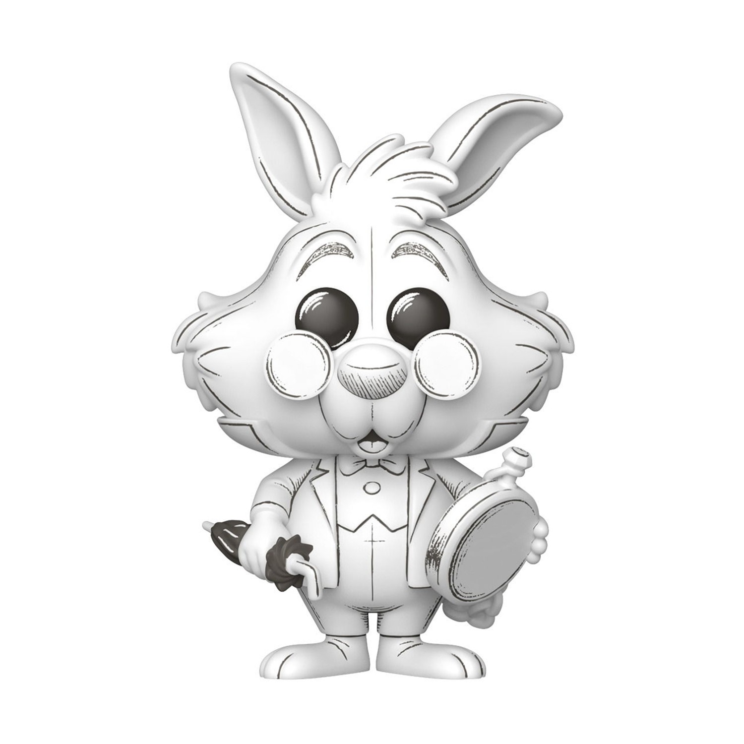 Funko Pop! Disney: Alice in Wonderland (Sketched) - White Rabbit #1650 Vinyl Figure