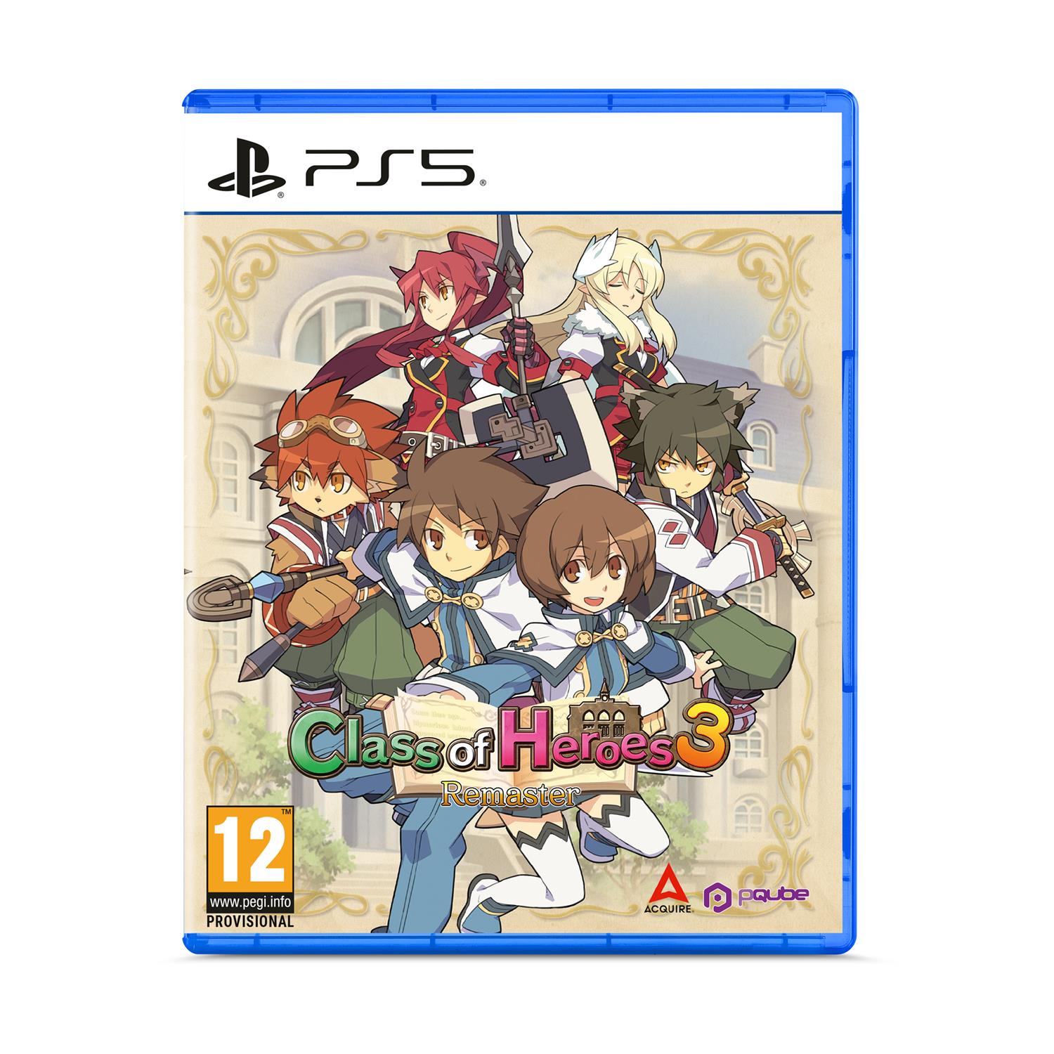 PS5 Class of Heroes 3 Remaster PS5 Class of Heroes 3 Remaster