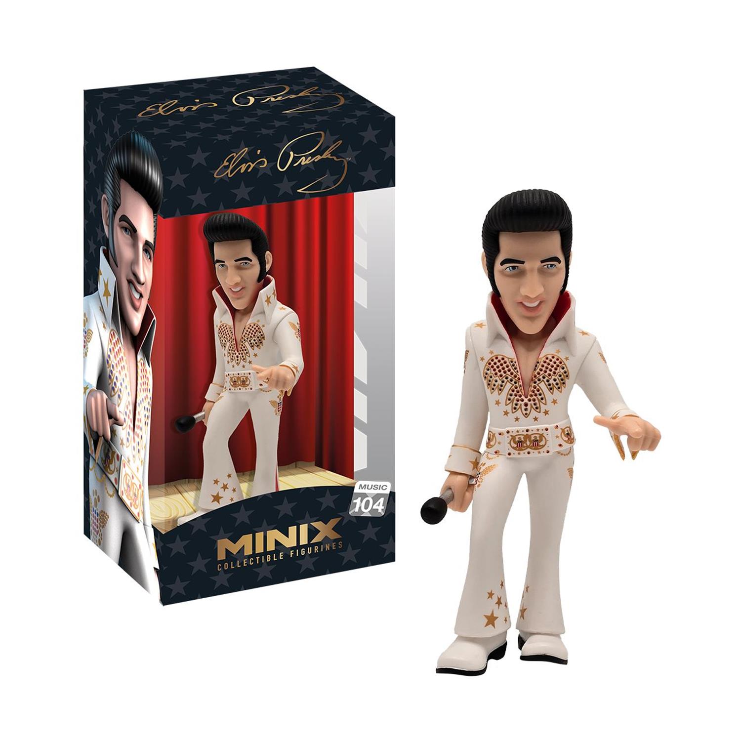 Minix Collectible Figurines: Music - Elvis - Elvis White Figure 12 Εκ (MNXA7000) Minix Collectible Figurines: Music - Elvis - Elvis White Figure 12 Εκ (MNXA7000)