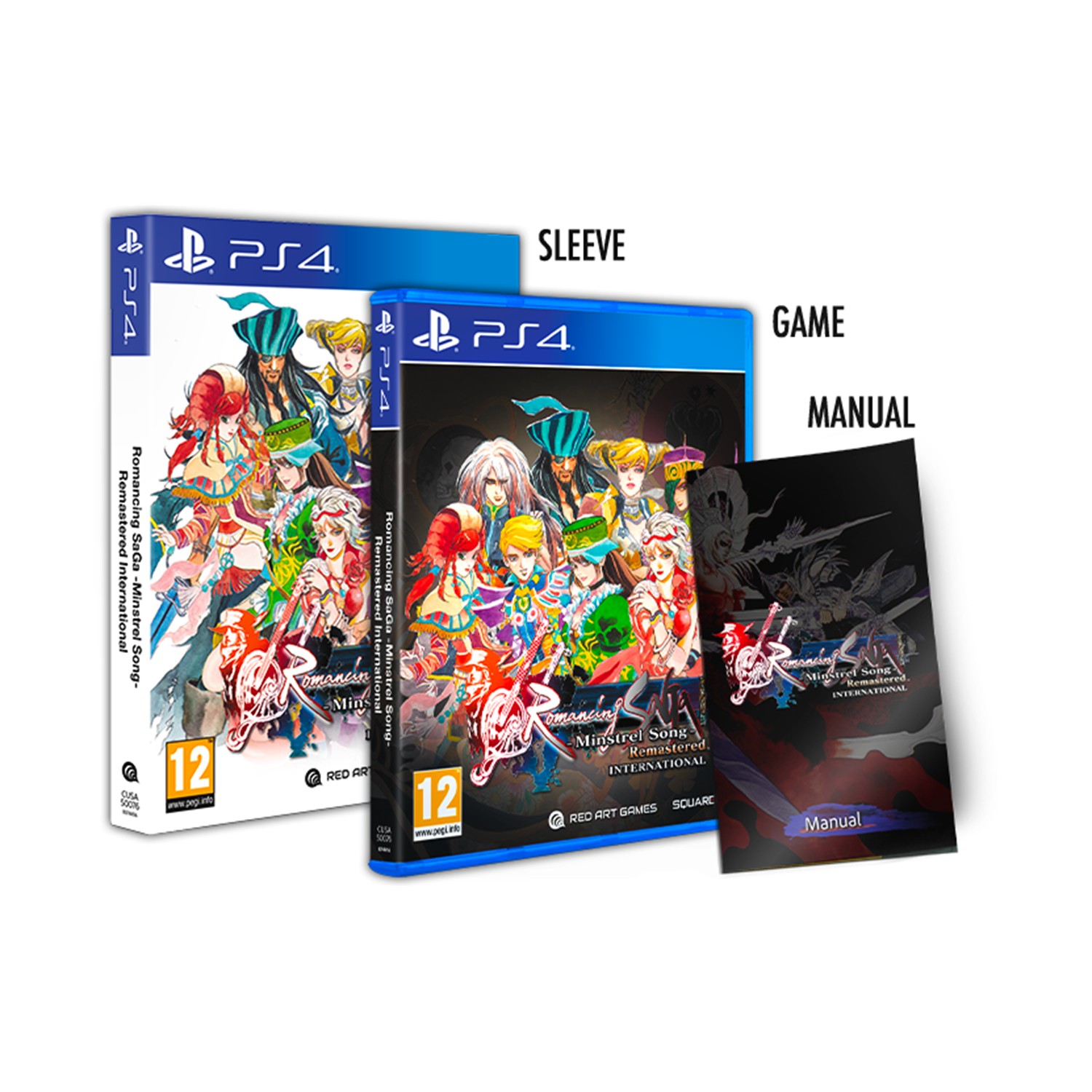PS4 Romancing SaGa: Mistrel Song Remastered International PS4 Romancing SaGa: Mistrel Song Remastered International