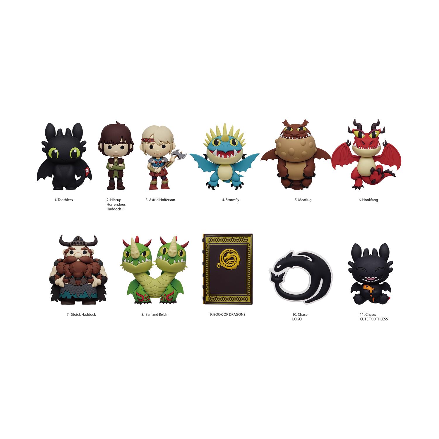 Monogram: How To Train Your Dragon (2025 Movie) (Blind Bag/Random) 3D Foam Bag Clips Figures (76020) Monogram: How To Train Your Dragon (2025 Movie) (Blind Bag/Random) 3D Foam Bag Clips Figures (76020)