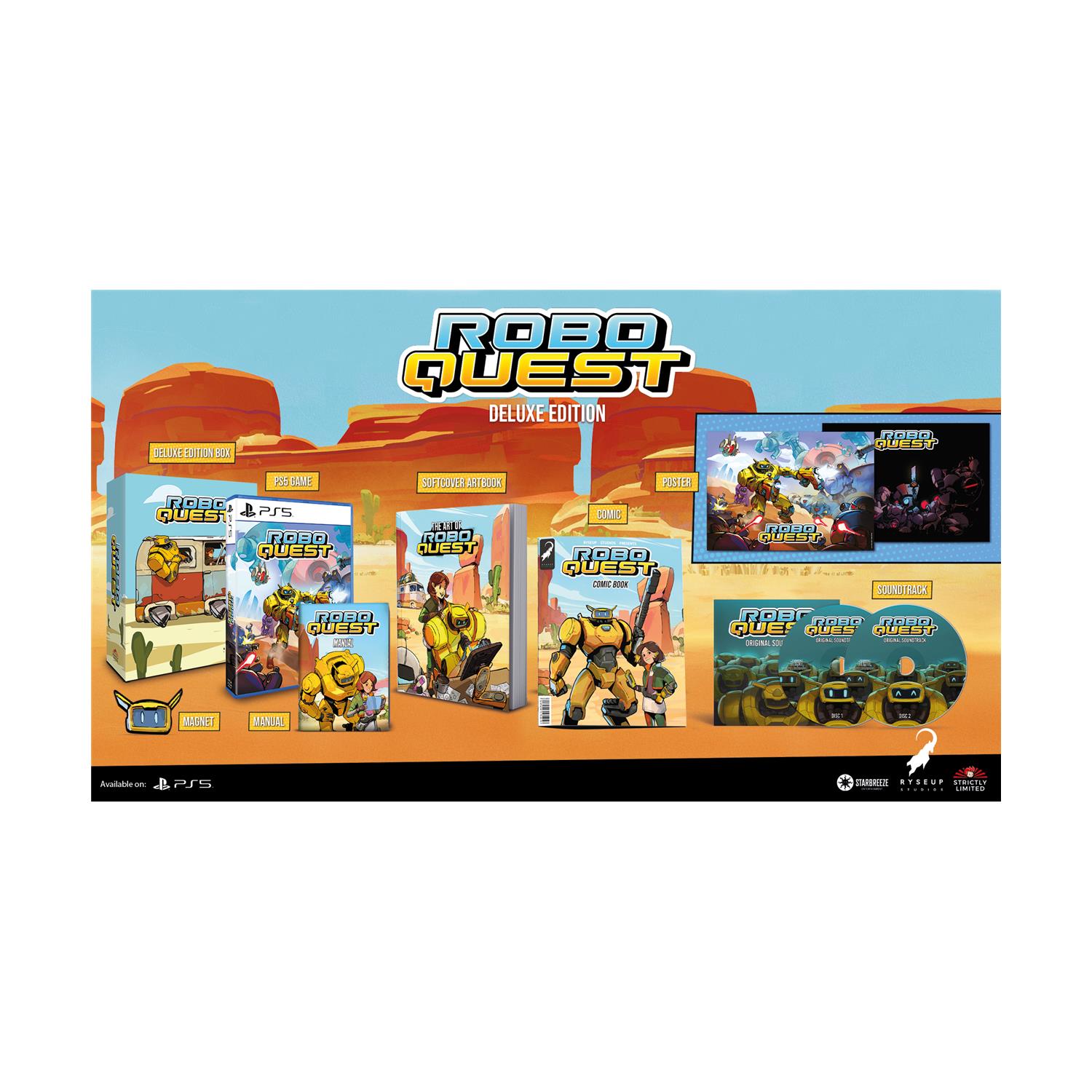 PS5 Robo Quest Deluxe Edition PS5 Robo Quest Deluxe Edition
