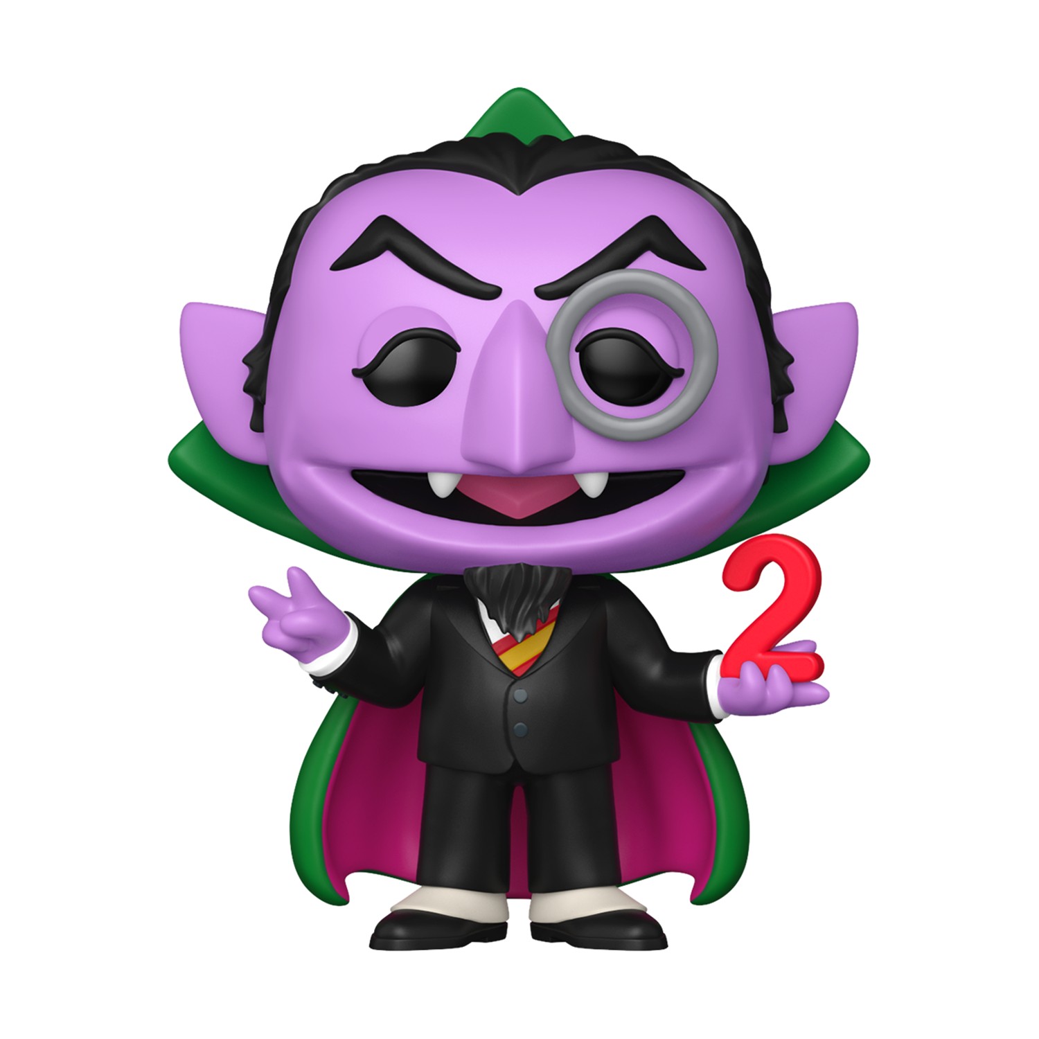 Funko Pop! Television: 123 Sesame Street - The Count #1792 Vinyl Figure Funko Pop! Television: 123 Sesame Street - The Count #1792 Vinyl Figure