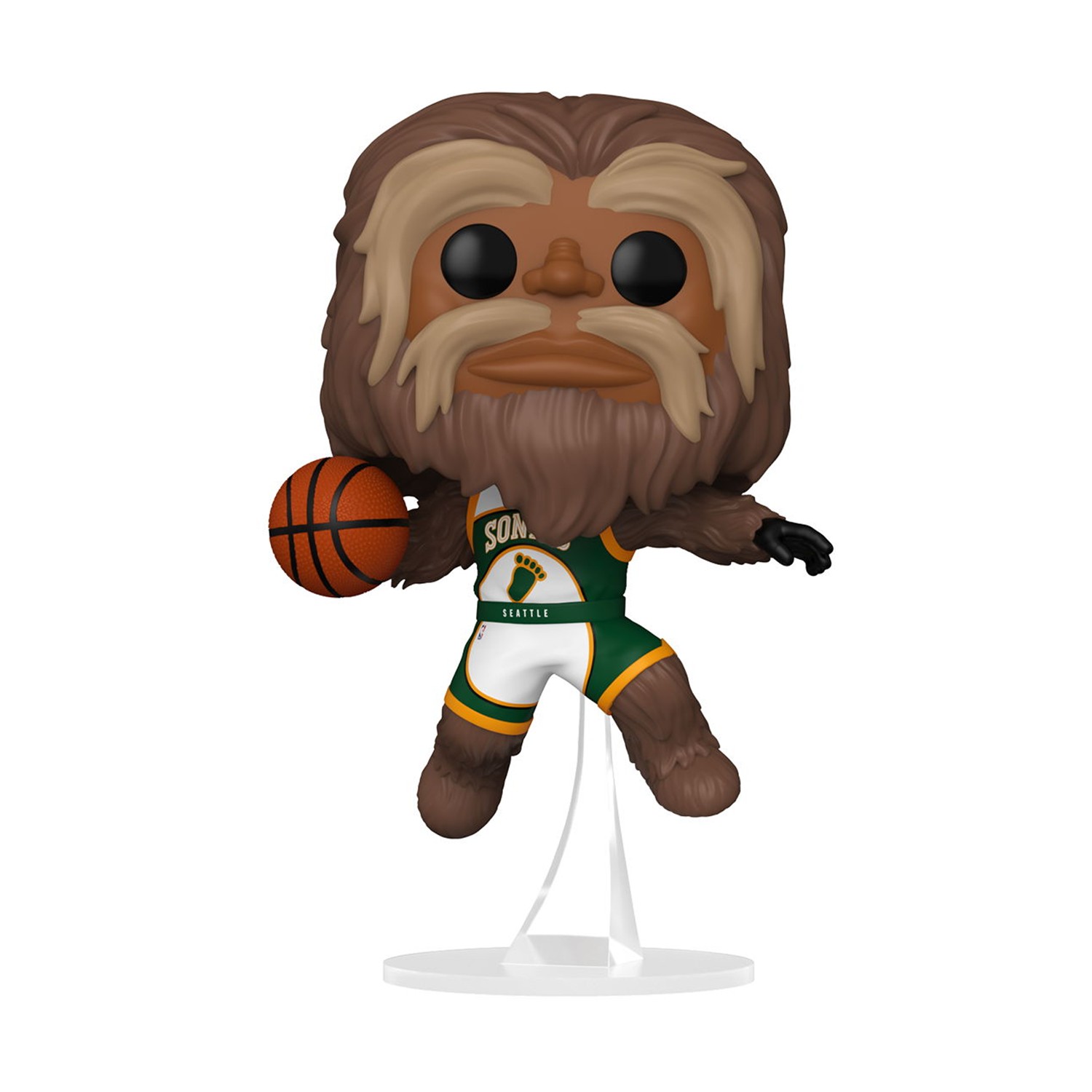 Funko Pop! Basketball Mascots: Sonics - Squatch #13 Vinyl Figure Funko Pop! Basketball Mascots: Sonics - Squatch #13 Vinyl Figure