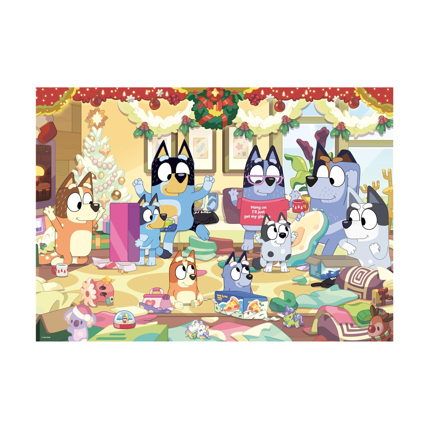 Ravensburger Giant Floor Puzzle: Bluey - Christmas with Bluey (24 pcs) (03171) Ravensburger Giant Floor Puzzle: Bluey - Christmas with Bluey (24 pcs) (03171)