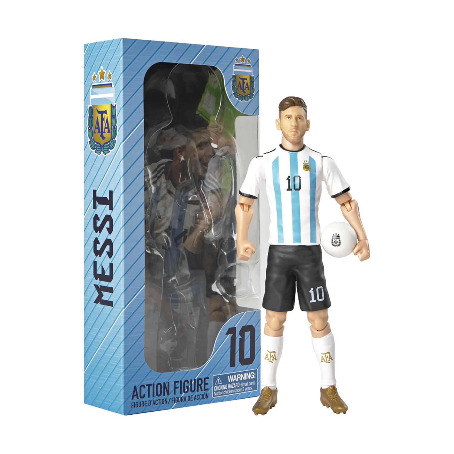 Banbo Toys: Argentina Sockers - Lionel Messi Action Figure (20cm) (83712) Banbo Toys: Argentina Sockers - Lionel Messi Action Figure (20cm) (83712)