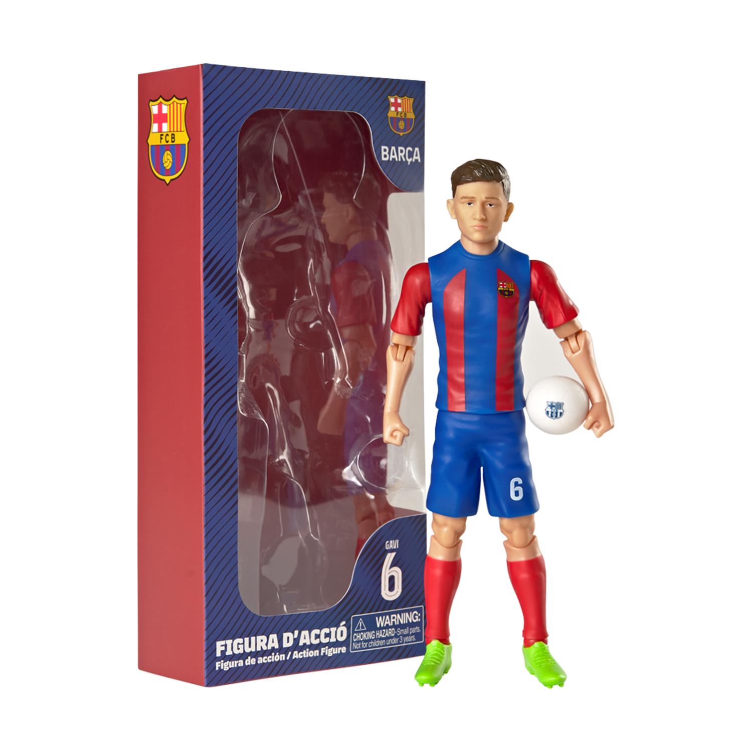 Banbo Toys: Fc Barcelona Sockers - Gavi Action Figure (20cm) (83576) Banbo Toys: Fc Barcelona Sockers - Gavi Action Figure (20cm) (83576)
