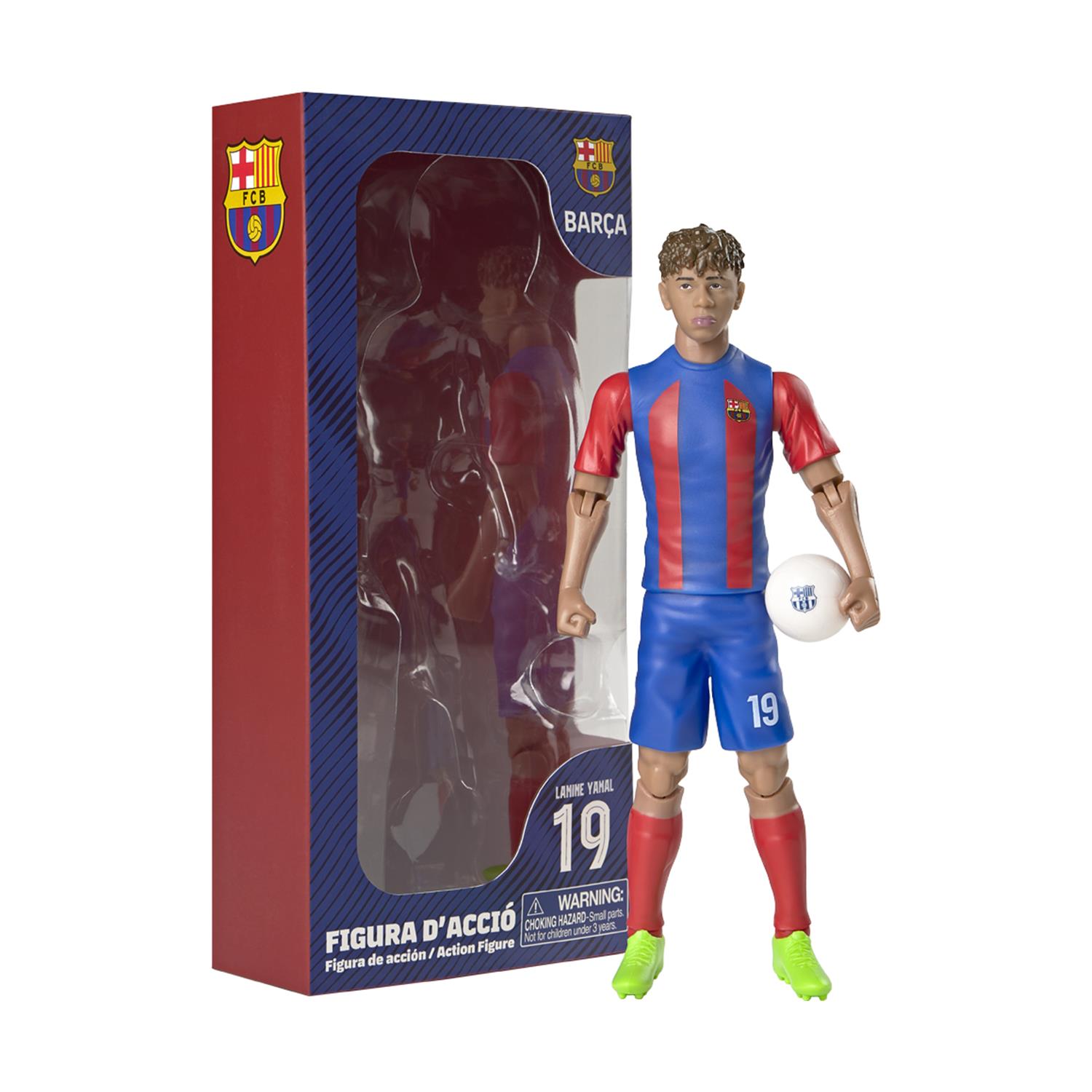 Banbo Toys: Fc Barcelona Sockers - Lamine Yamal Action Figure (20cm) (83552) Banbo Toys: Fc Barcelona Sockers - Lamine Yamal Action Figure (20cm) (83552)