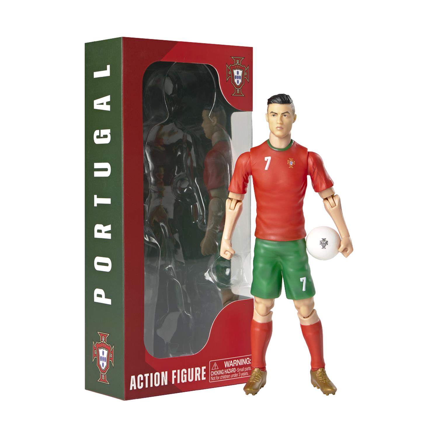 Banbo Toys: Portugal Sockers - Cristiano Ronaldo Action Figure (20cm) (83781) Banbo Toys: Portugal Sockers - Cristiano Ronaldo Action Figure (20cm) (83781)