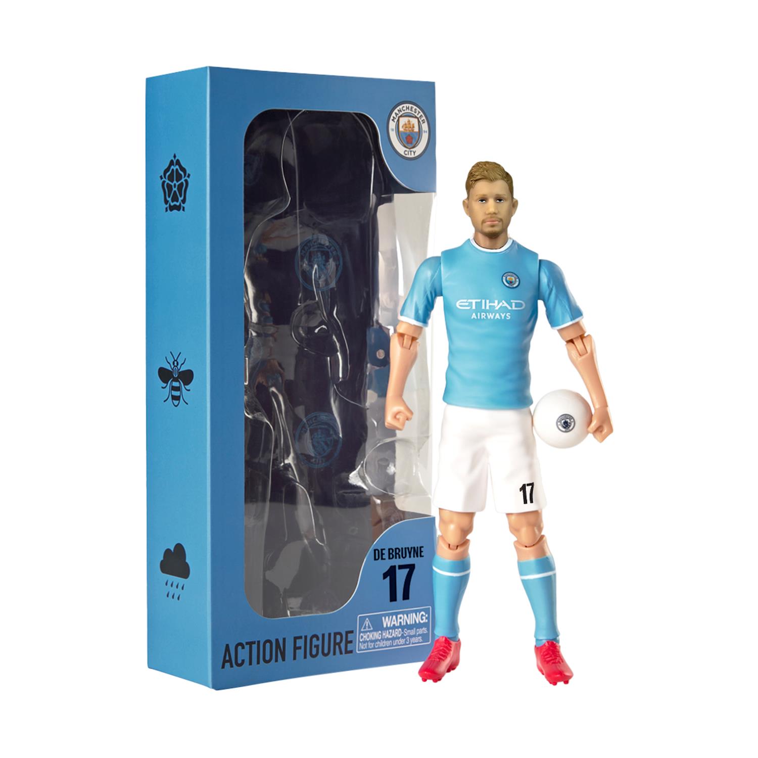 Banbo Toys: Manchester City Sockers - Kevin De Bruyne Action Figure (20cm) (83651) Banbo Toys: Manchester City Sockers - Kevin De Bruyne Action Figure (20cm) (83651)