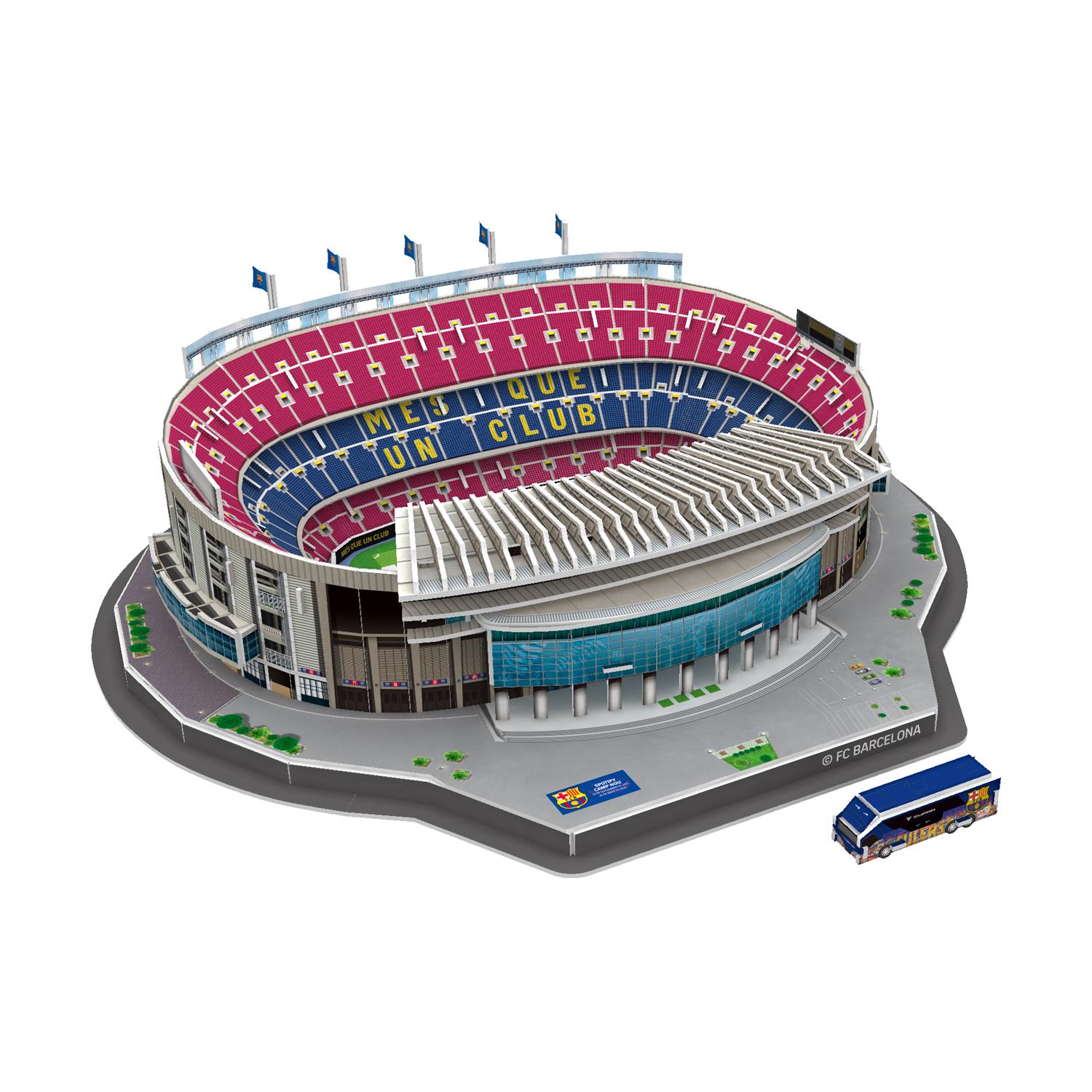 Banbo Toys: Fc Barcelona - Spotify Camp Nou 3D Stadium Puzzle (16522)(Fcb) (16522) Banbo Toys: Fc Barcelona - Spotify Camp Nou 3D Stadium Puzzle (16522)(Fcb) (16522)