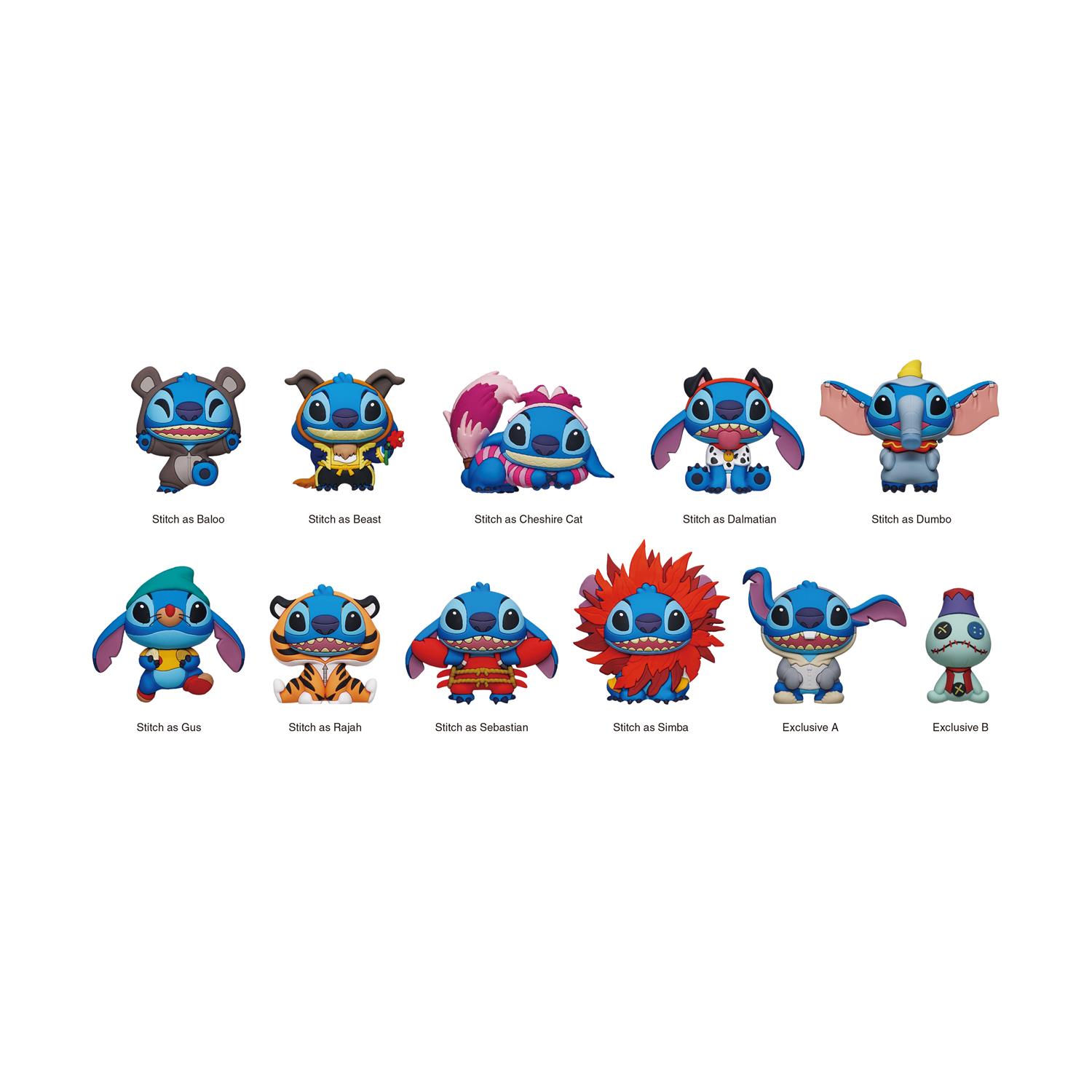 Monogram Disney: Stitch (Blind Bag/Random) 3D Foam Bag Clips Figures (85955) Monogram Disney: Stitch (Blind Bag/Random) 3D Foam Bag Clips Figures (85955)