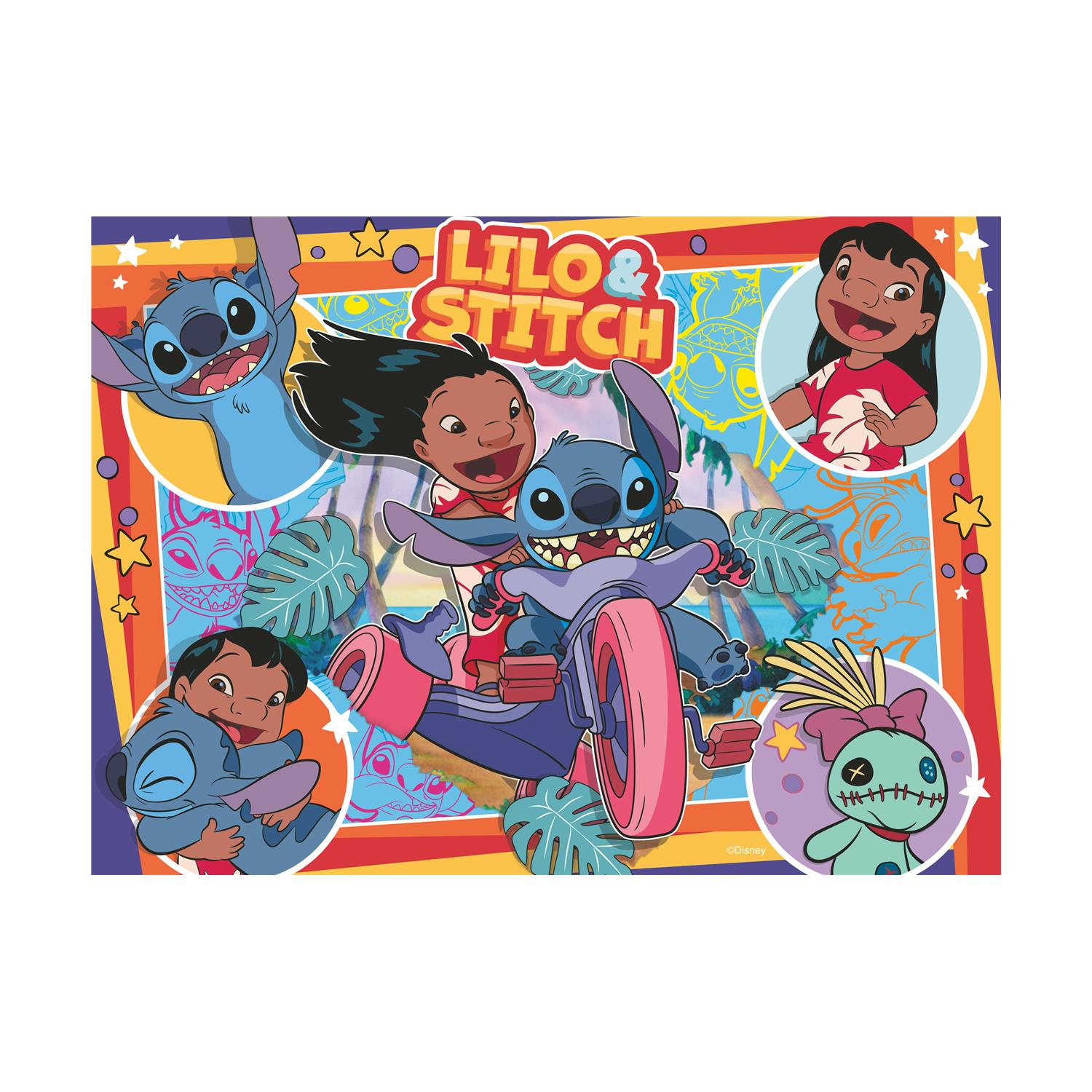 Ravensburger Puzzle: Stitch - Aloha! (4x100 pcs) (05731) Ravensburger Puzzle: Stitch - Aloha! (4x100 pcs) (05731)