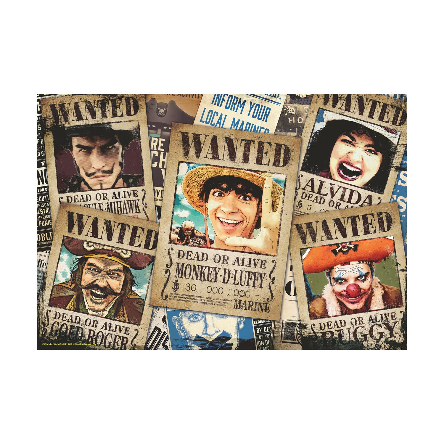 Ravensburger Puzzle: One Piece - Wanted! (300 pcs) (12001498) Ravensburger Puzzle: One Piece - Wanted! (300 pcs) (12001498)
