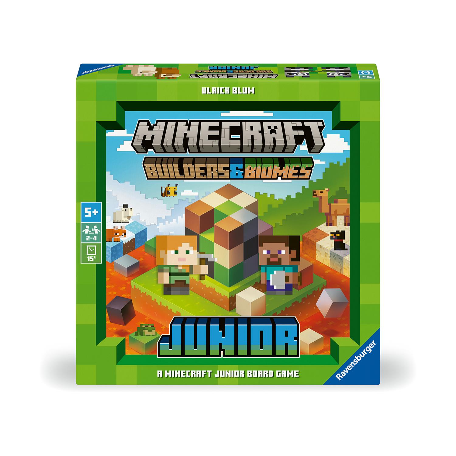 Ravensburger Board Game: Minecraft - Builders & Biomes Junior (24750) Ravensburger Board Game: Minecraft - Builders & Biomes Junior (24750)