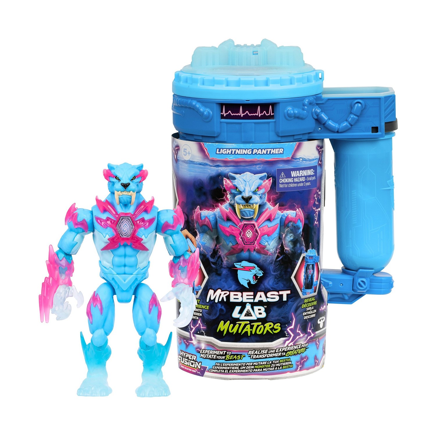 Giochi Preziosi Mr. Beast: Atomic Earth Panther - Lab Mutator (Random) (BTR18000 ) Giochi Preziosi Mr. Beast: Atomic Earth Panther - Lab Mutator (Random) (BTR18000 )