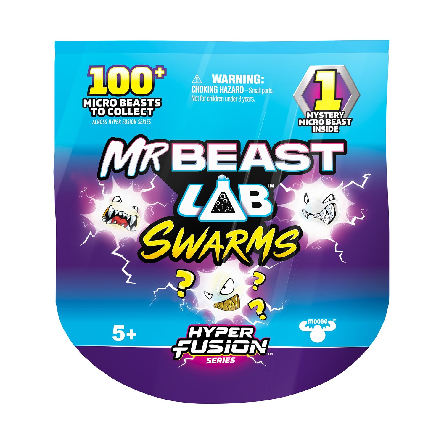 Giochi Preziosi Mr. Beast Lab Swarms: Hyper Fusion Fusion - 1Pack Figure (BTR13000) Giochi Preziosi Mr. Beast Lab Swarms: Hyper Fusion Fusion - 1Pack Figure (BTR13000)
