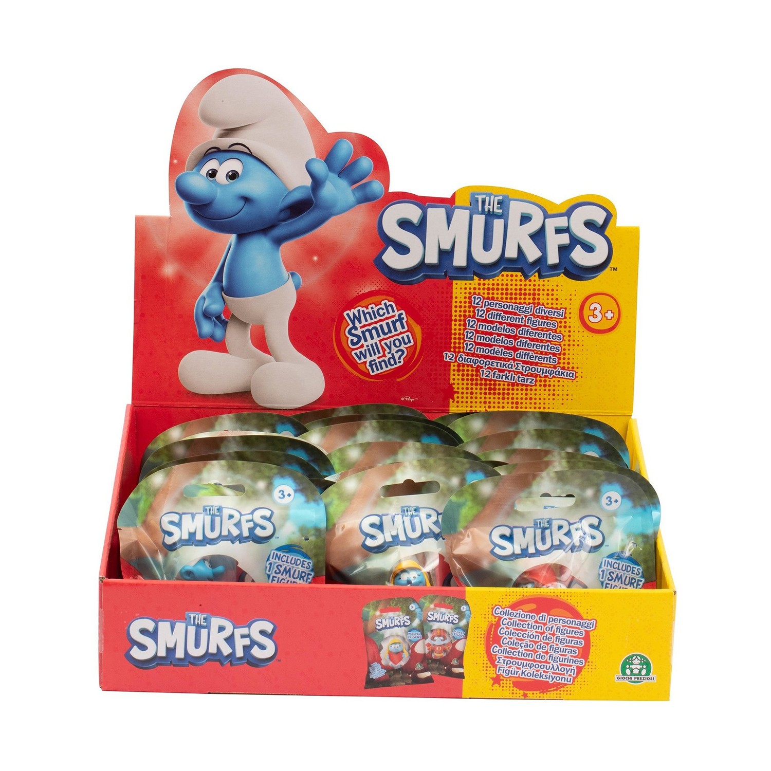 Giochi Preziosi The Smurfs: Collect Them All - Figure 5,5cm (Blind Bag) (PUF44000) Giochi Preziosi The Smurfs: Collect Them All - Figure 5,5cm (Blind Bag) (PUF44000)