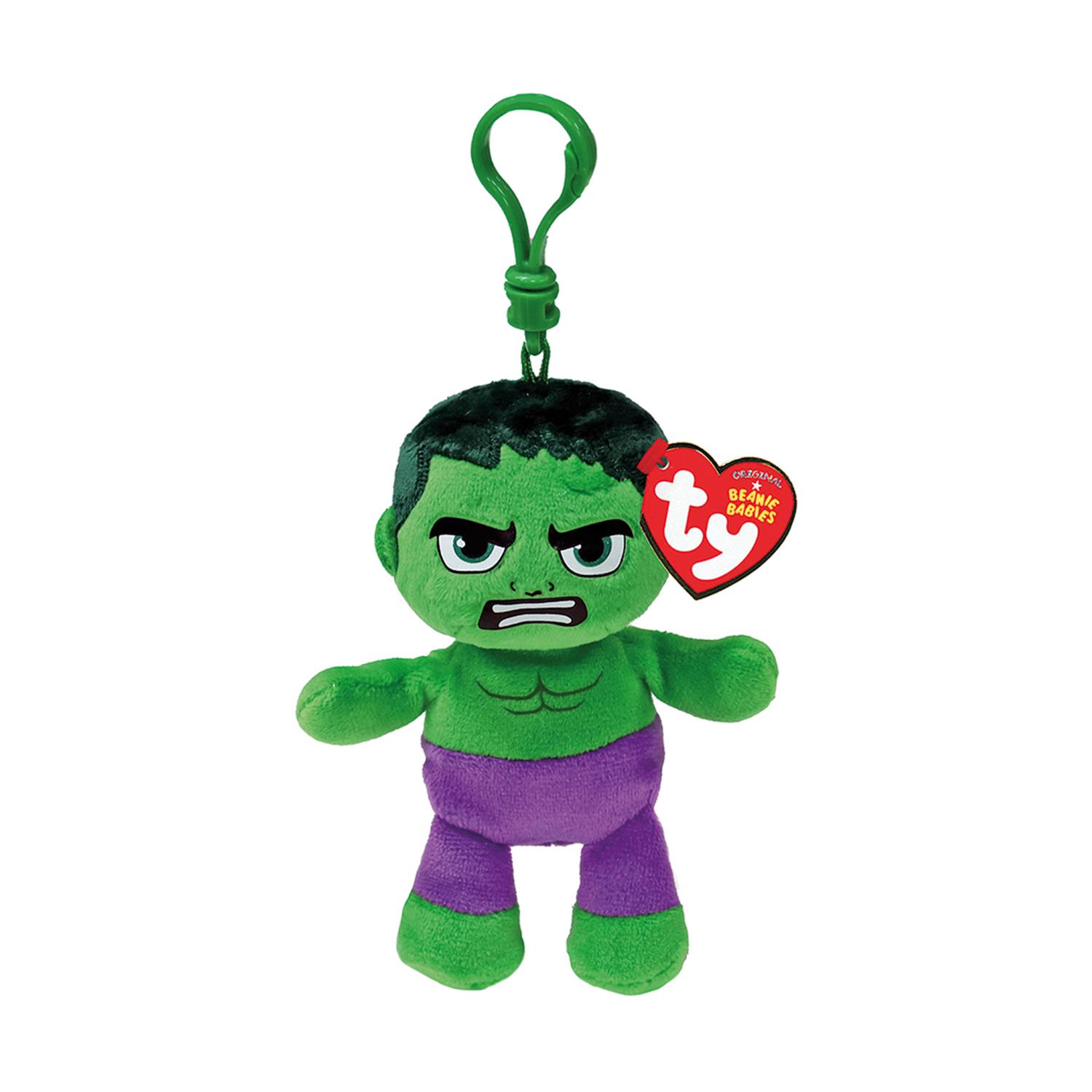 AS Beanie Babies Marvel: Hulk - Keychain Plush 8,5cm (1607-34006) AS Beanie Babies Marvel: Hulk - Keychain Plush 8,5cm (1607-34006)