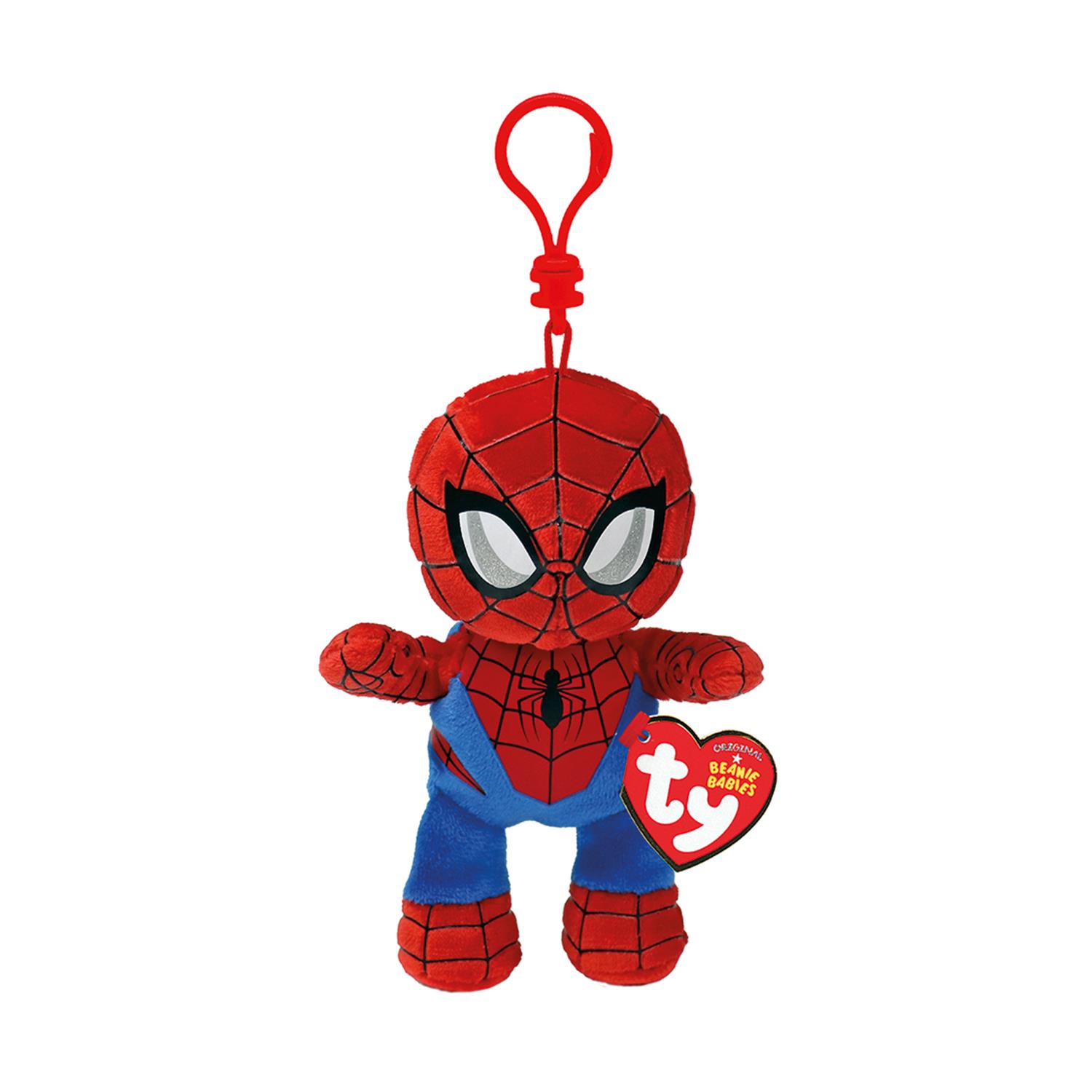 AS Beanie Babies Marvel: Spiderman - Keychain Plush 8,5cm (1607-34010) AS Beanie Babies Marvel: Spiderman - Keychain Plush 8,5cm (1607-34010)