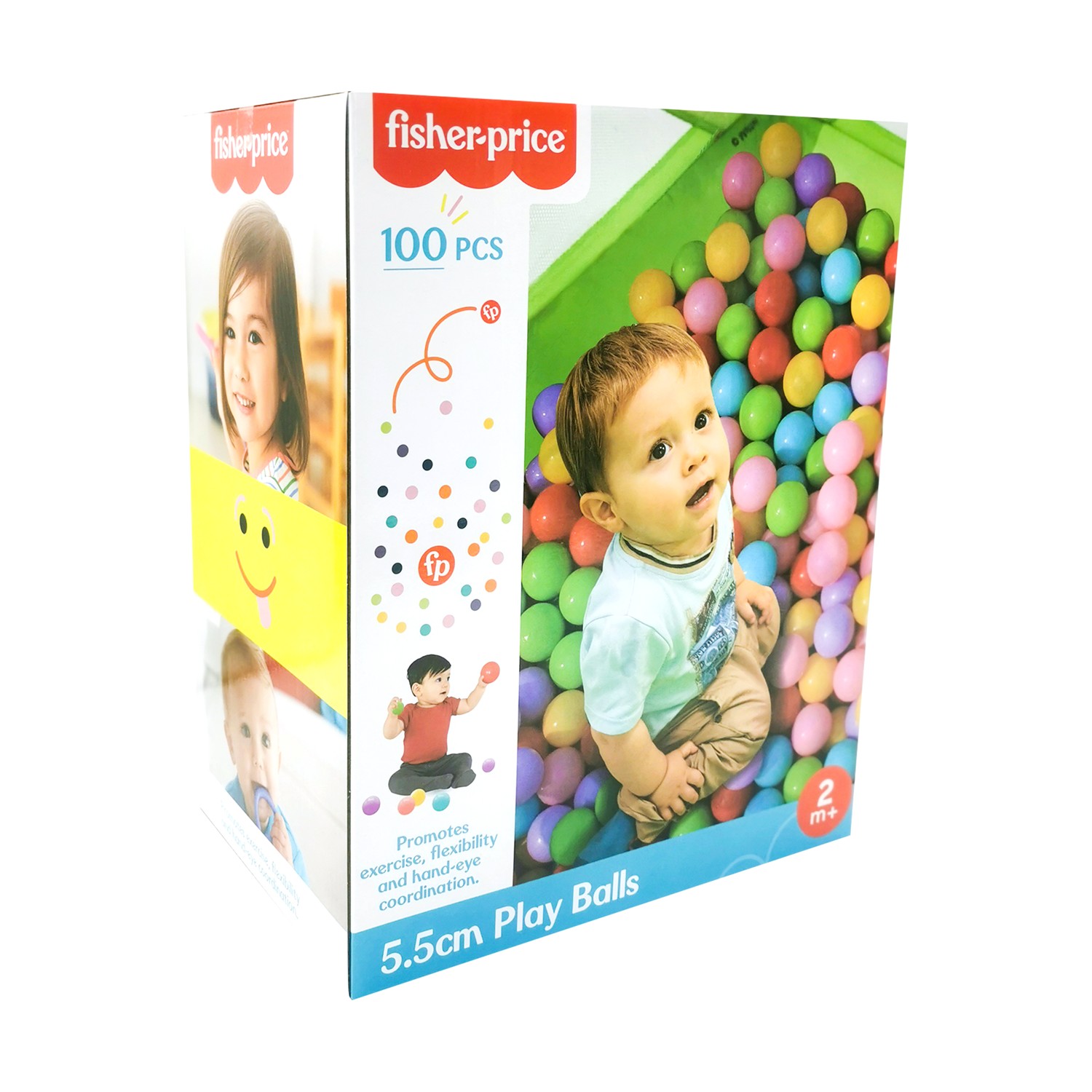 Fisher-Price: Play Balls 100pcs (5.5cm) (F0520) Fisher-Price: Play Balls 100pcs (5.5cm) (F0520)
