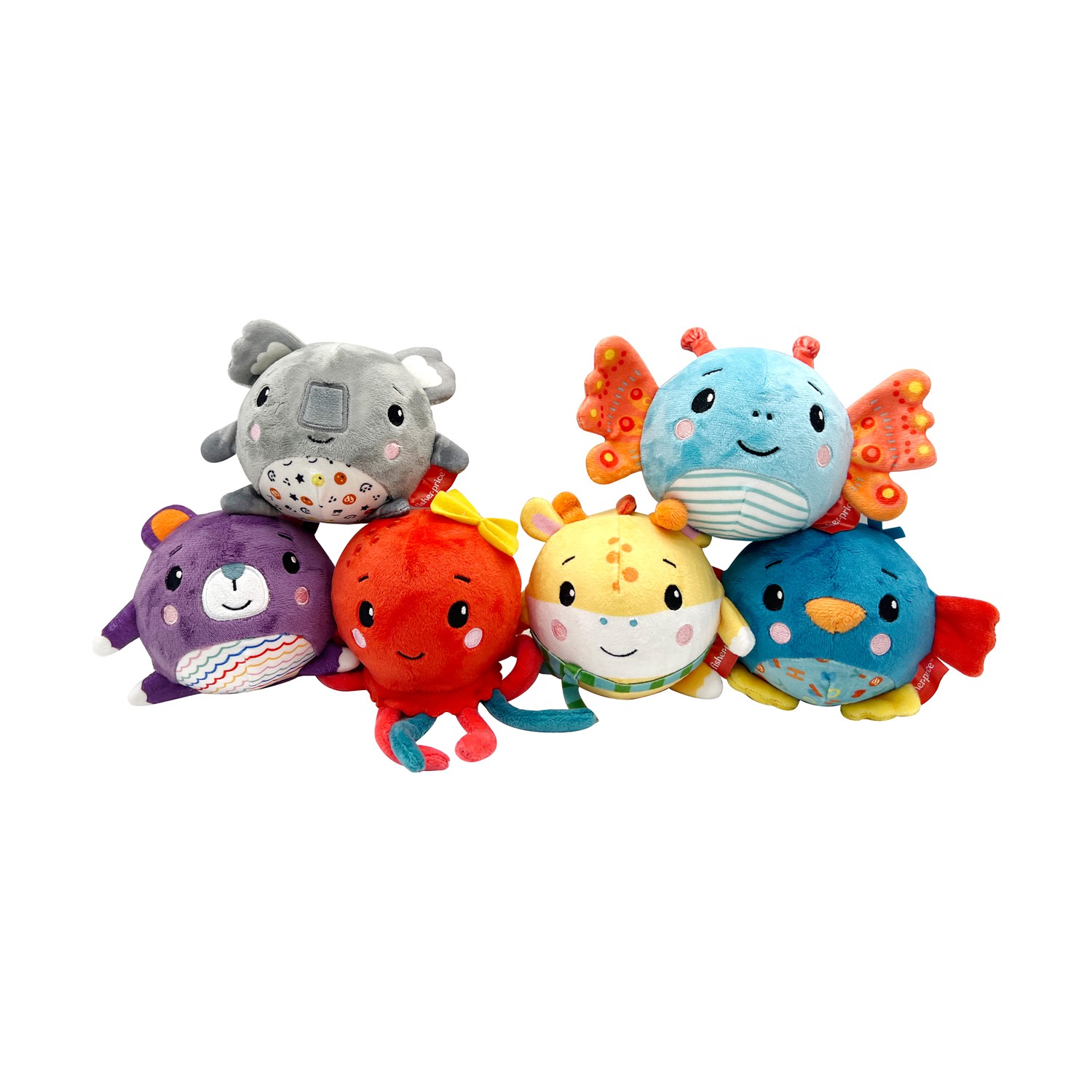 Fisher-Price: Soft Animal Friends (10cm) (F1028-F1033) Fisher-Price: Soft Animal Friends (10cm) (F1028-F1033)