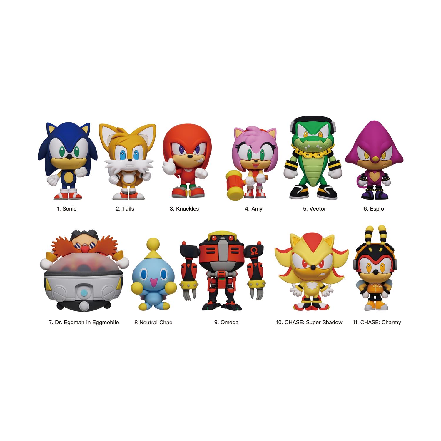 Monogram: Sonic (Series3) (Blind Bag/Random) 3D Foam Bag Clips Figures (36025) Monogram: Sonic (Series3) (Blind Bag/Random) 3D Foam Bag Clips Figures (36025)