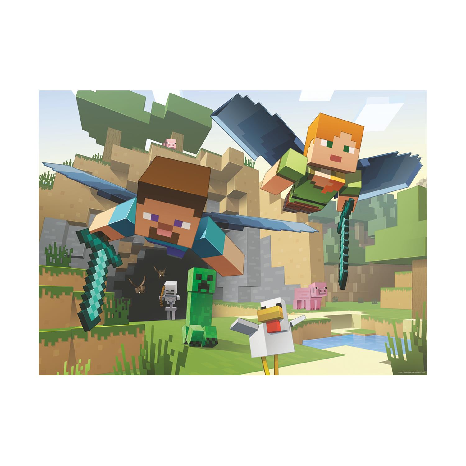 Ravensburger Puzzle: Minecraft (200XXLpcs) (12004144) Ravensburger Puzzle: Minecraft (200XXLpcs) (12004144)