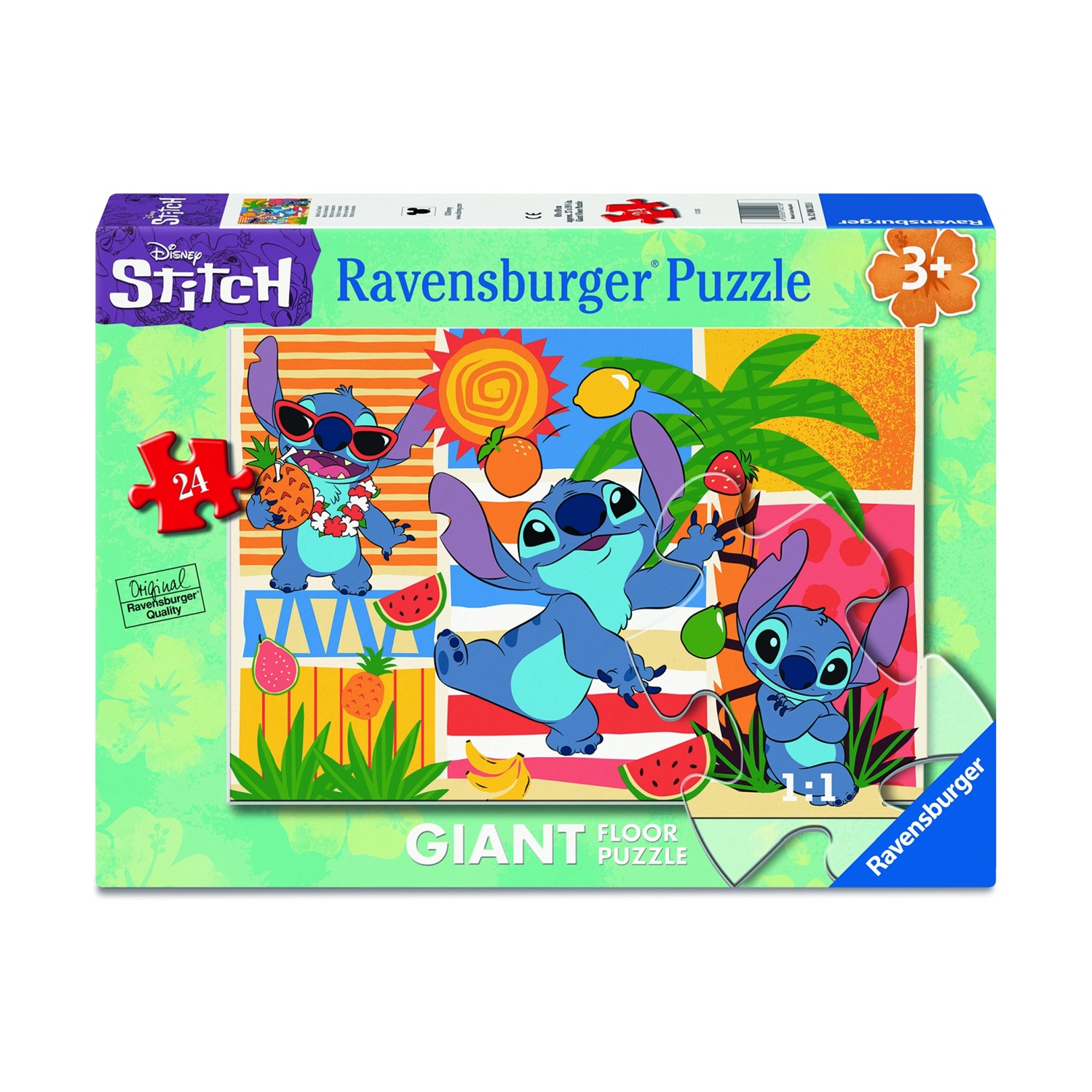 Ravensburger Disney Puzzle: Stitch on Vacation - Giant Floor Puzzle (24pcs) (12004213) Ravensburger Disney Puzzle: Stitch on Vacation - Giant Floor Puzzle (24pcs) (12004213)