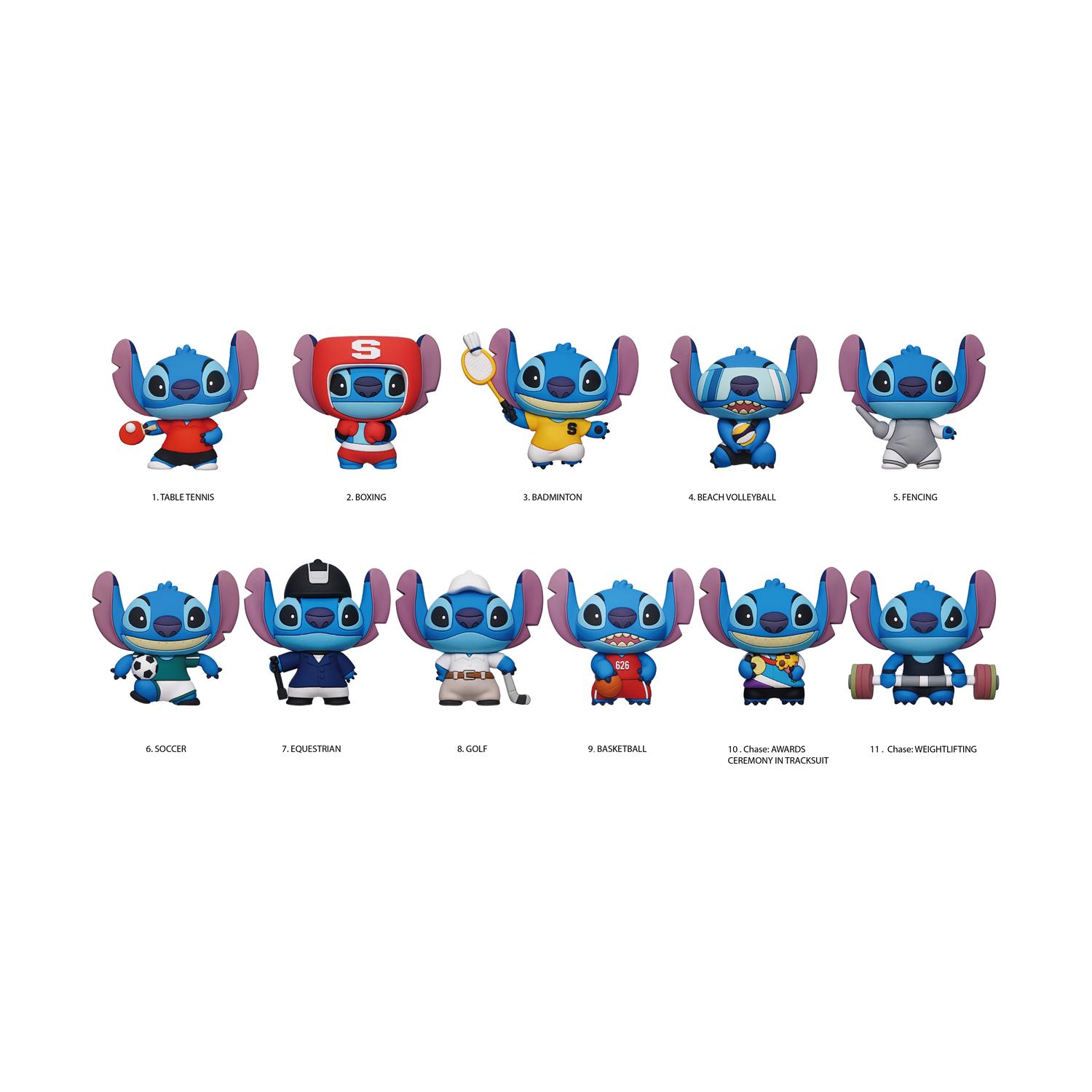 Monogram Disney: Lilo & Stitch (Series1) - Stitch Sport (Blind Bag/Random) 3D Foam Bag Clips Figures (85790) Monogram Disney: Lilo & Stitch (Series1) - Stitch Sport (Blind Bag/Random) 3D Foam Bag Clips Figures (85790)