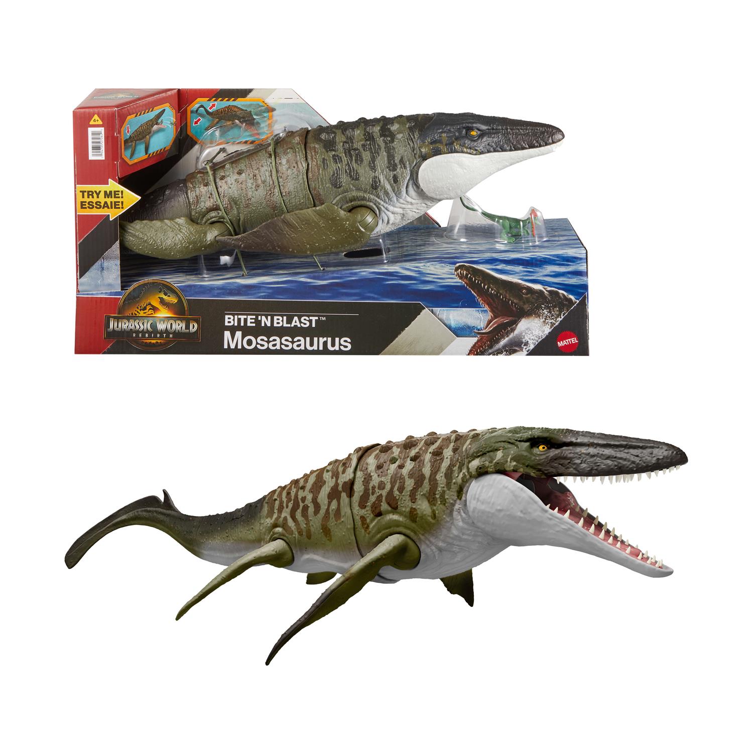 Mattel Jurassic World: Movie Line Rebirth - Mosasaurus (JCH00) Mattel Jurassic World: Movie Line Rebirth - Mosasaurus (JCH00)