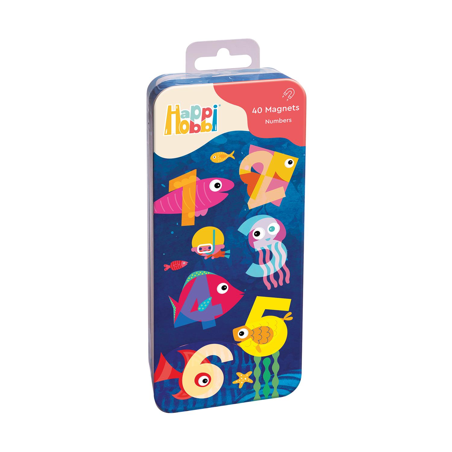 AS Happi Hobbi: Magnet Tin - Numbers (1029-64070) AS Happi Hobbi: Magnet Tin - Numbers (1029-64070)
