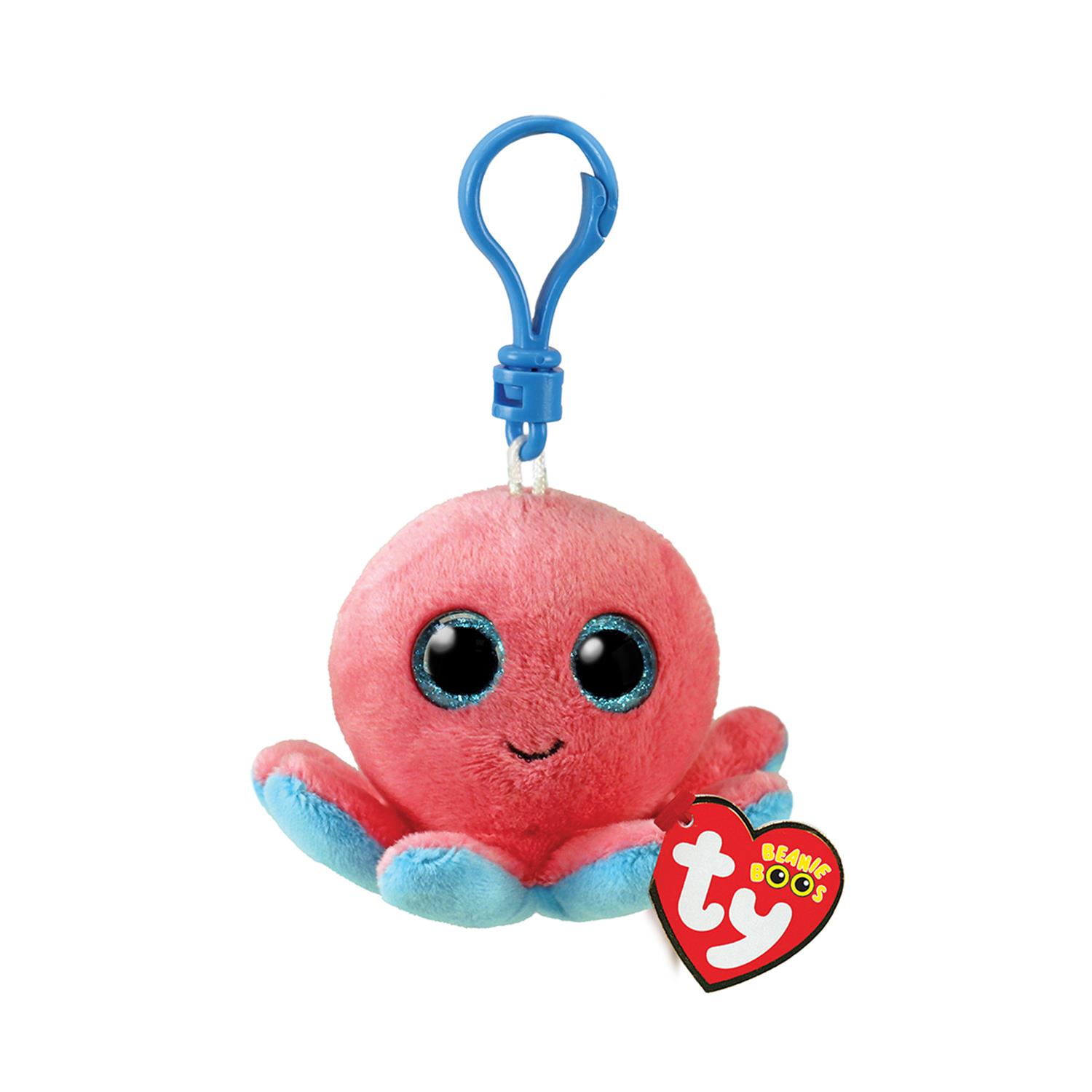 AS TY Beanie Boo's: Sheldon the Coral Octopus - Keychain Plush 8,5cm (1607-35255) AS TY Beanie Boo's: Sheldon the Coral Octopus - Keychain Plush 8,5cm (1607-35255)