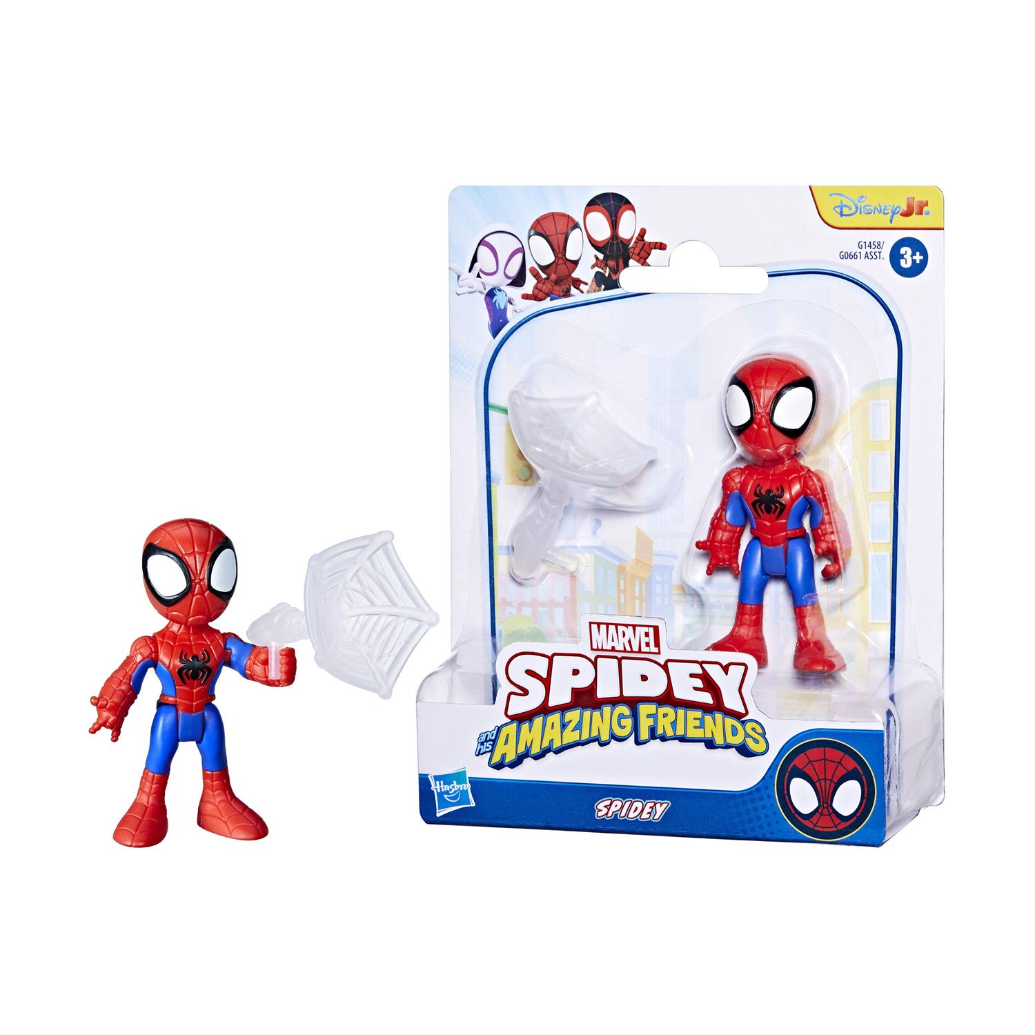 Hasbro Disney Jr. Marvel: Spidey And His Amazing Friends - Spidey 3'' Figure (G1458) Hasbro Disney Jr. Marvel: Spidey And His Amazing Friends - Spidey 3'' Figure (G1458)