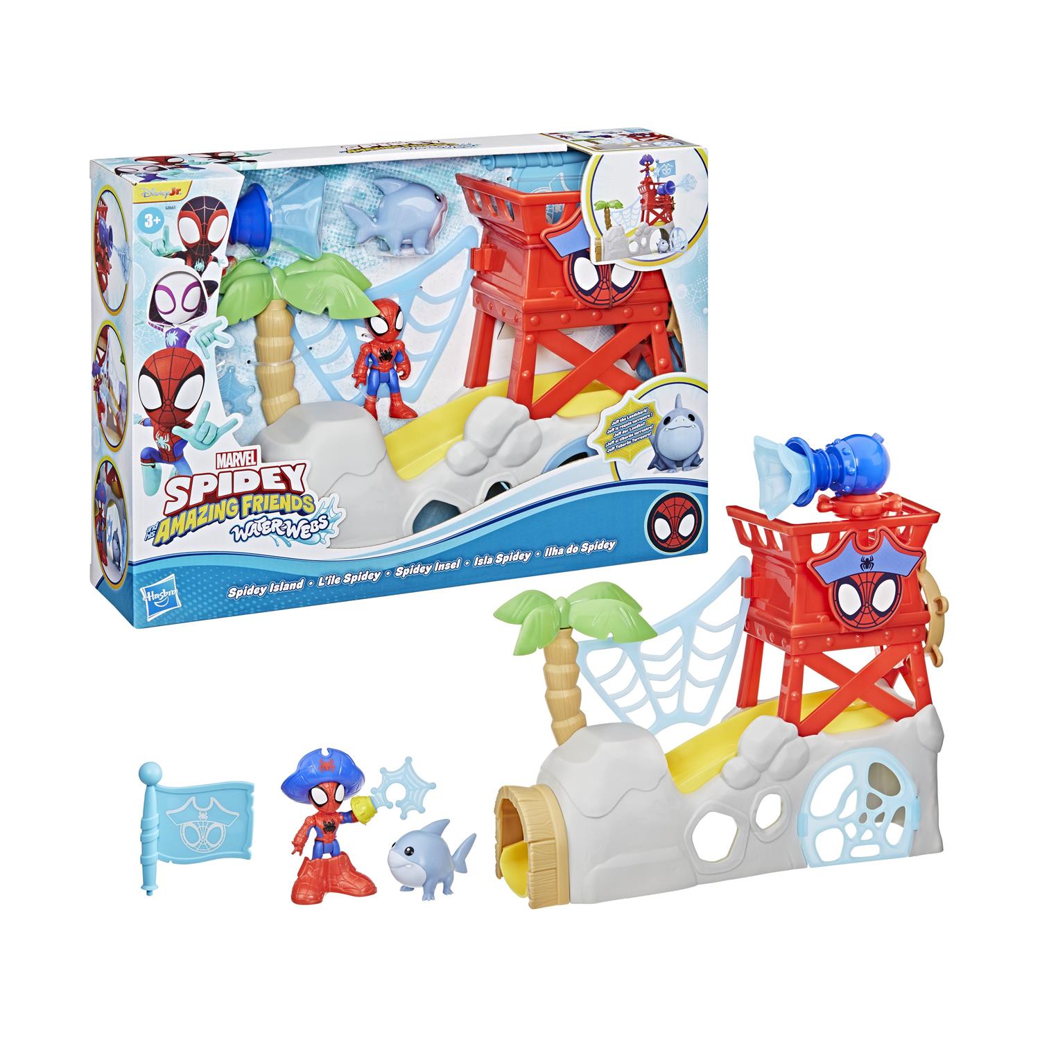 Hasbro Spidey And His Amazing Friends Water Webs: Spidey Island - Playset (G0665) Hasbro Spidey And His Amazing Friends Water Webs: Spidey Island - Playset (G0665)