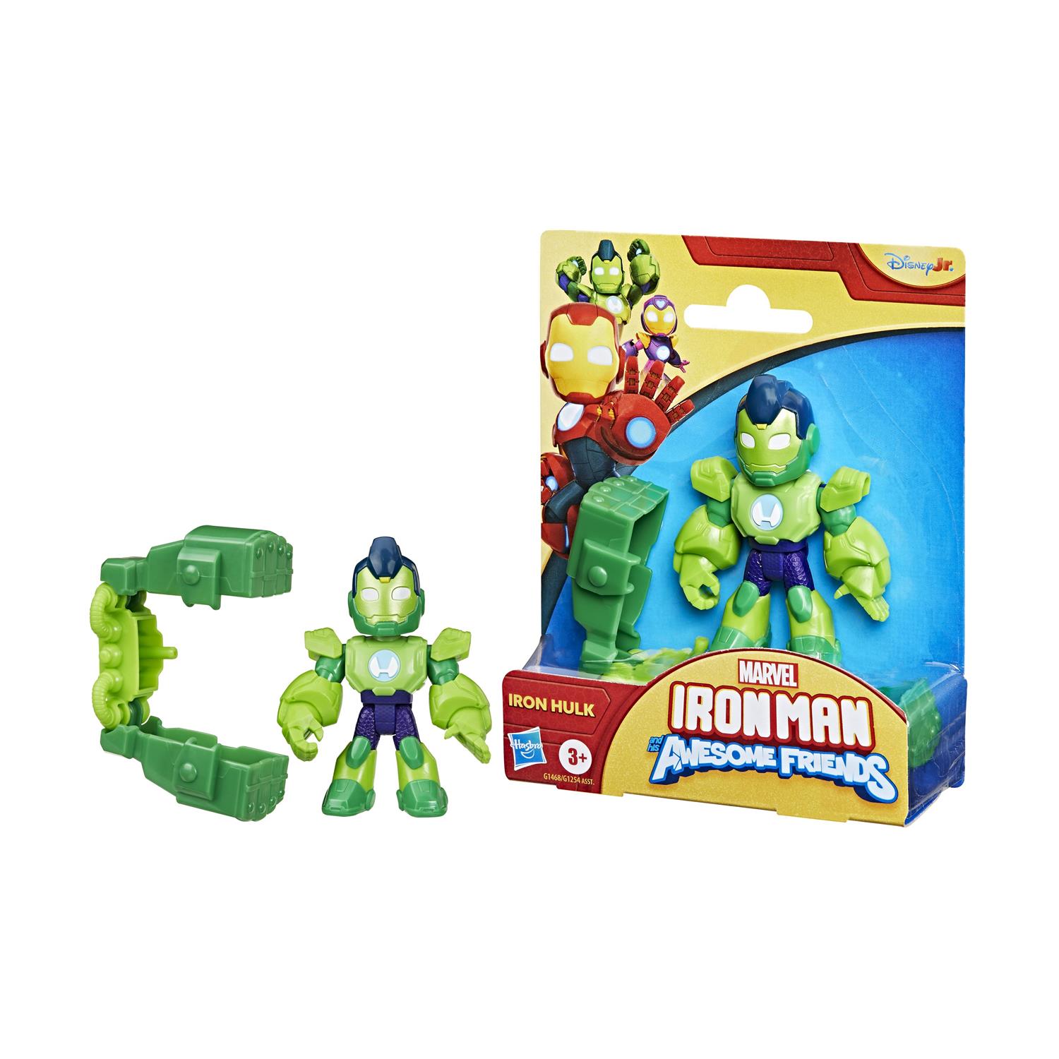 Hasbro Marvel: Iron Man And His Awesome Friends - Iron Hulk Figure (G1468) Hasbro Marvel: Iron Man And His Awesome Friends - Iron Hulk Figure (G1468)