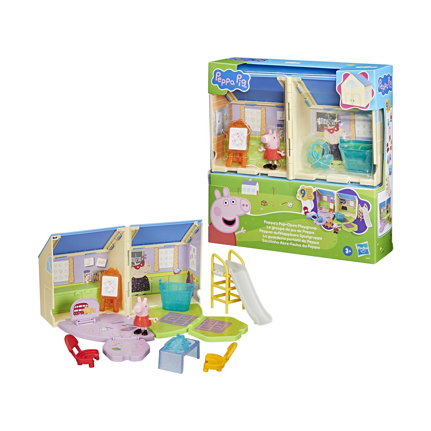 Hasbro Peppa Pig: Peppa's Pop-Open Playgroup - Playset (G0530) Hasbro Peppa Pig: Peppa's Pop-Open Playgroup - Playset (G0530)