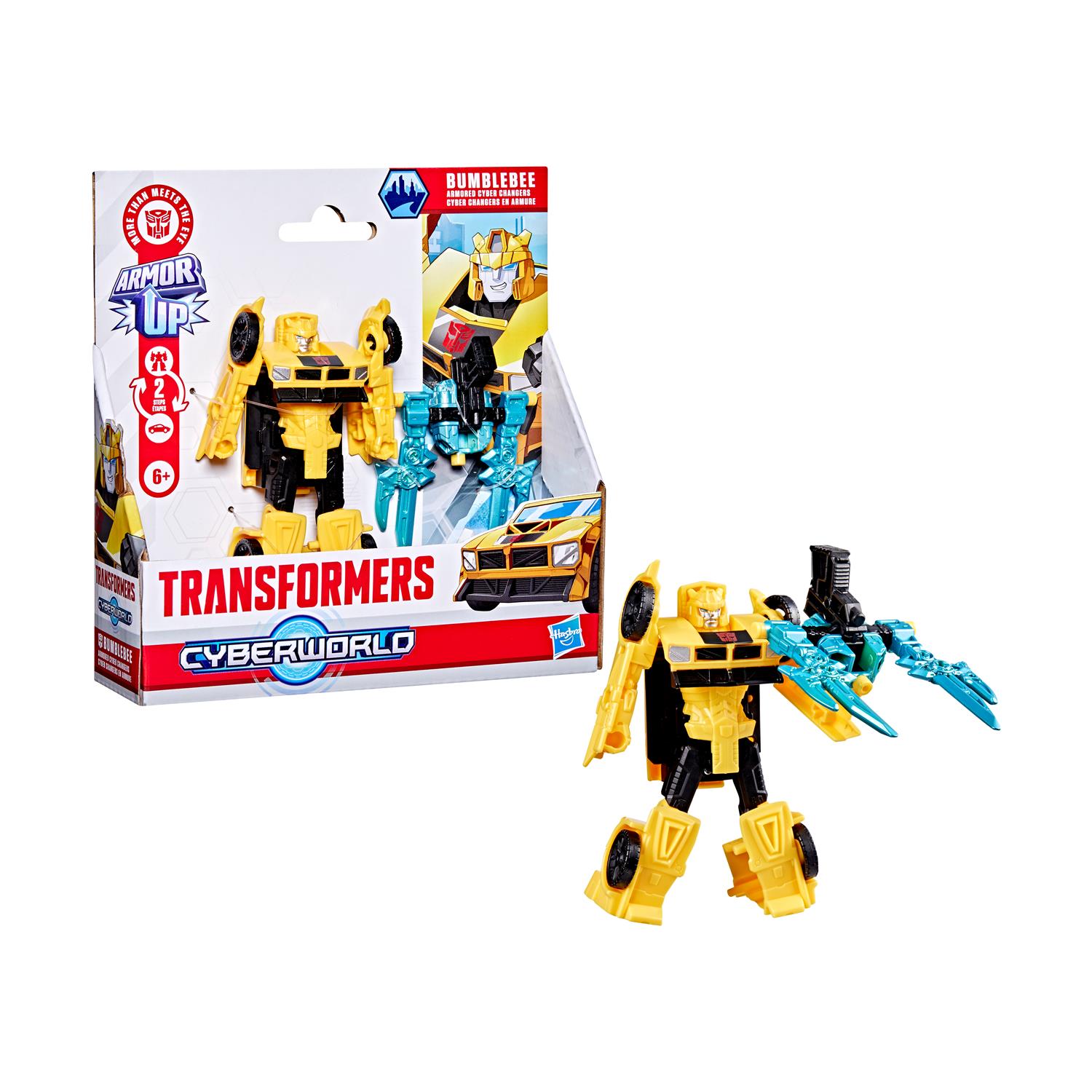 Hasbro Transformers: Evergreen - Cyberworld Armored Cyber Changers Armor Bumblebee (G1045) Hasbro Transformers: Evergreen - Cyberworld Armored Cyber Changers Armor Bumblebee (G1045)